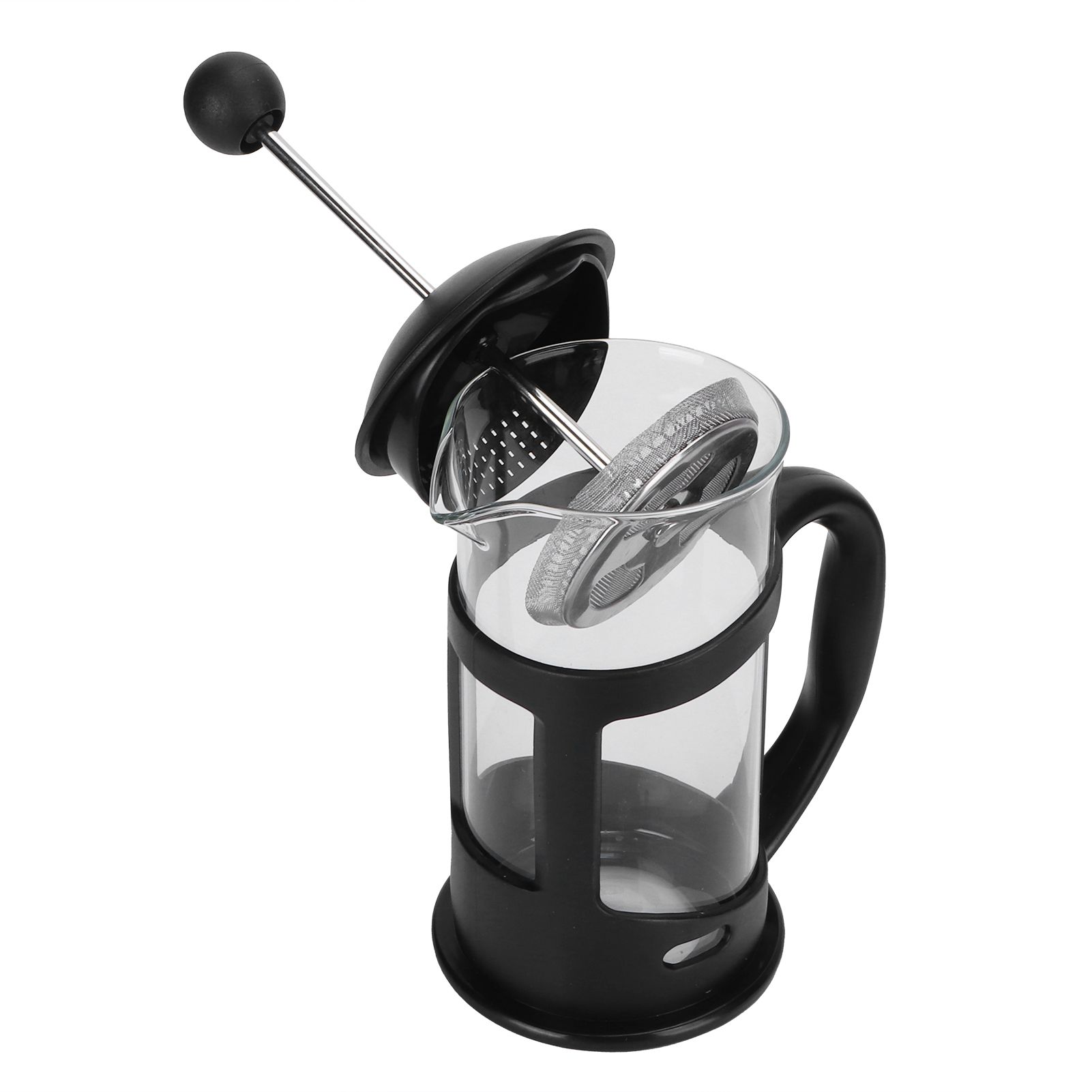 Coffee Tea Maker Kettle High Temperature Resistant Borosilicate Filter Teapot view 4