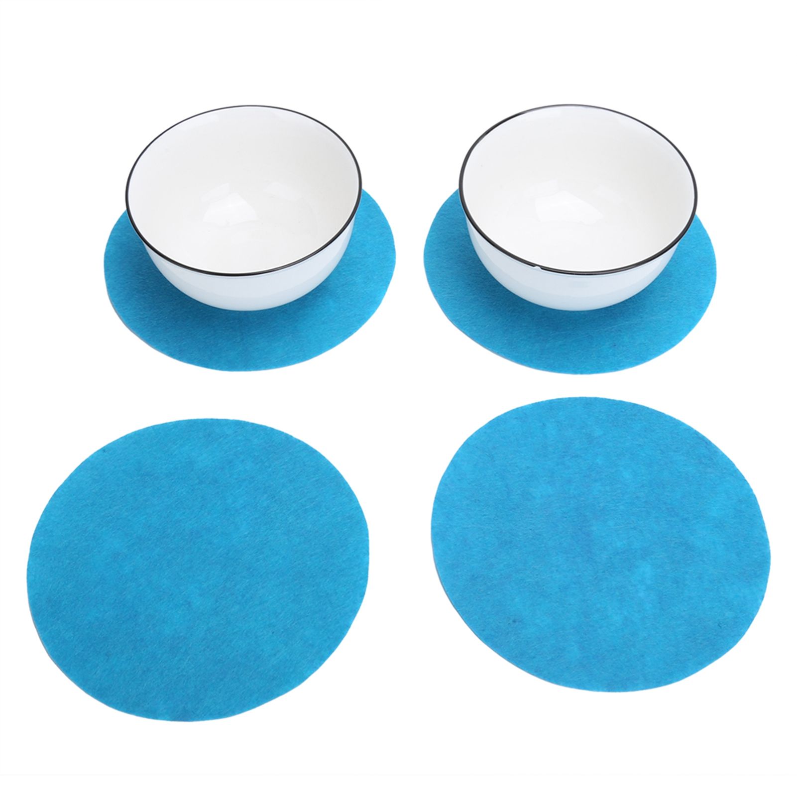 Felt Dish Protection Pad Bowl Anti Friction Pad Pot Stacking Food Plate view 8