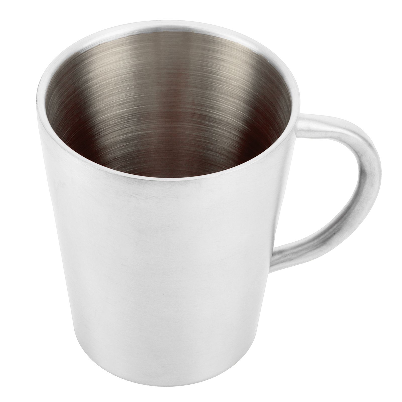 300ml Portable Mug 304 Stainless Steel Double Walled Insulated Coffee Beer Cup view 4