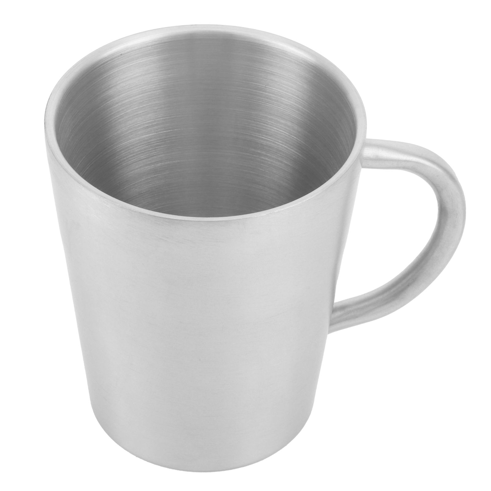 300ml Portable Mug 304 Stainless Steel Double Walled Insulated Coffee Beer Cup view 2