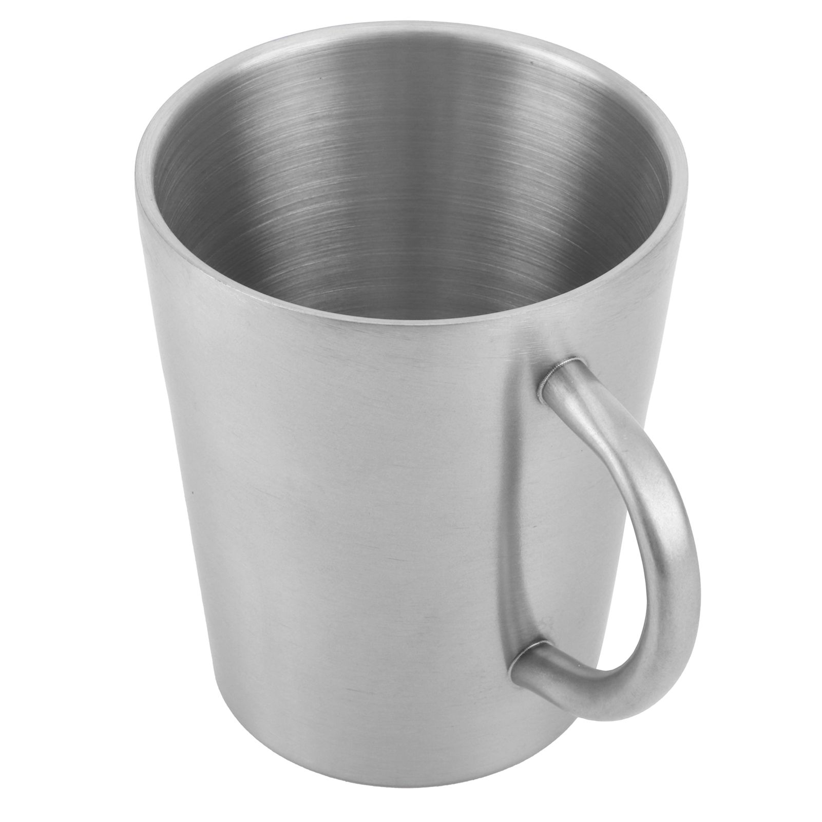 300ml Portable Mug 304 Stainless Steel Double Walled Insulated Coffee Beer Cup view 5