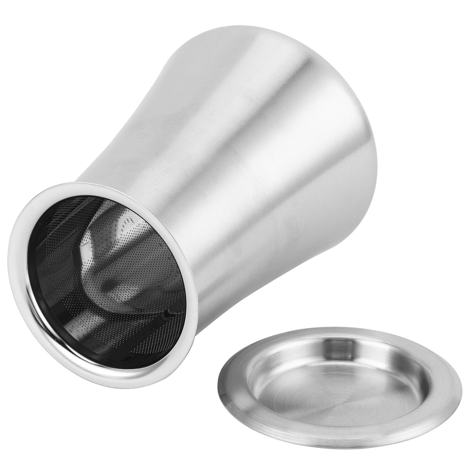 Coffee Powder Sieve 304 Stainless Steel Powder Sifter Container Home Filter view 4