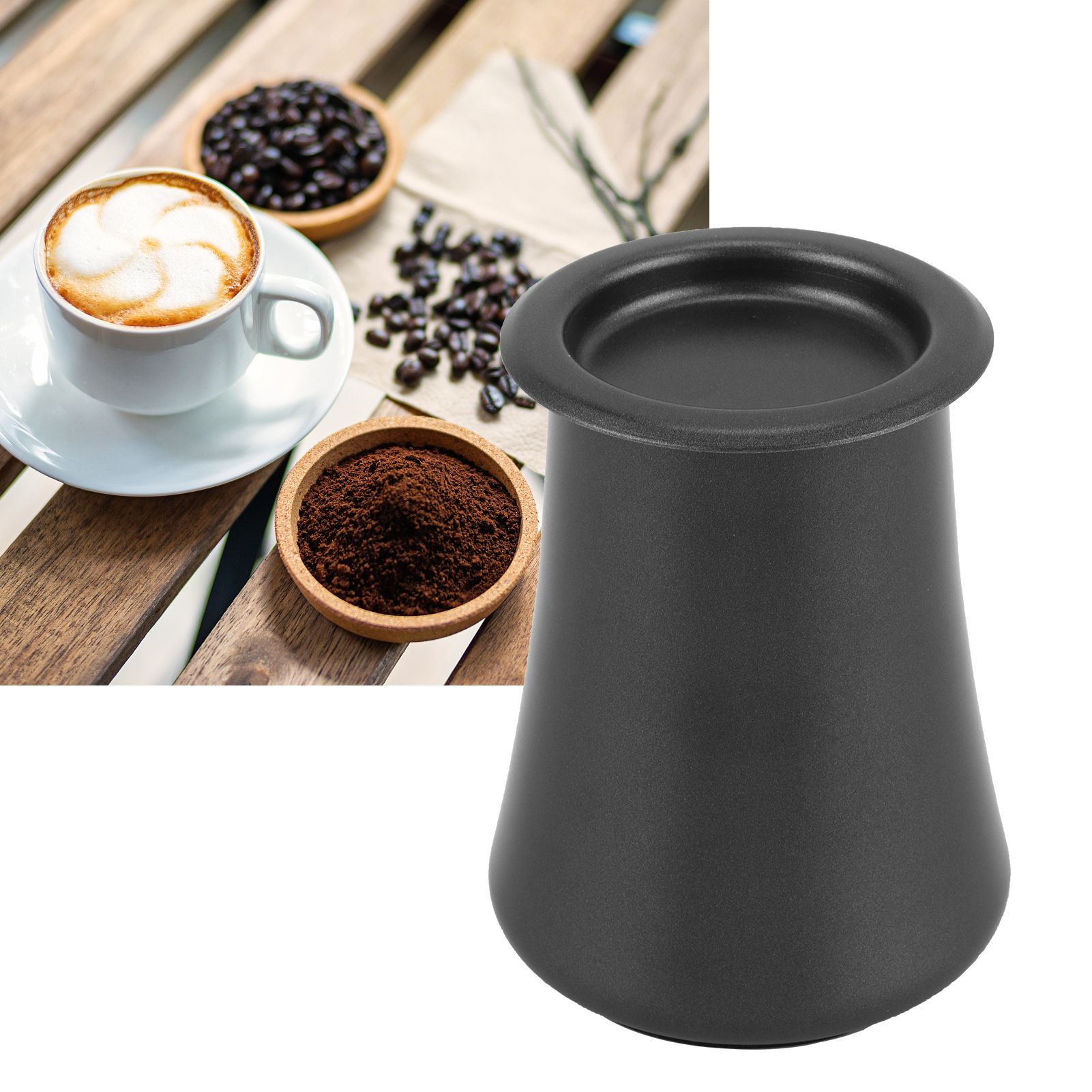 Coffee Powder Sieve 304 Stainless Steel Powder Sifter Container Home Filter view 10