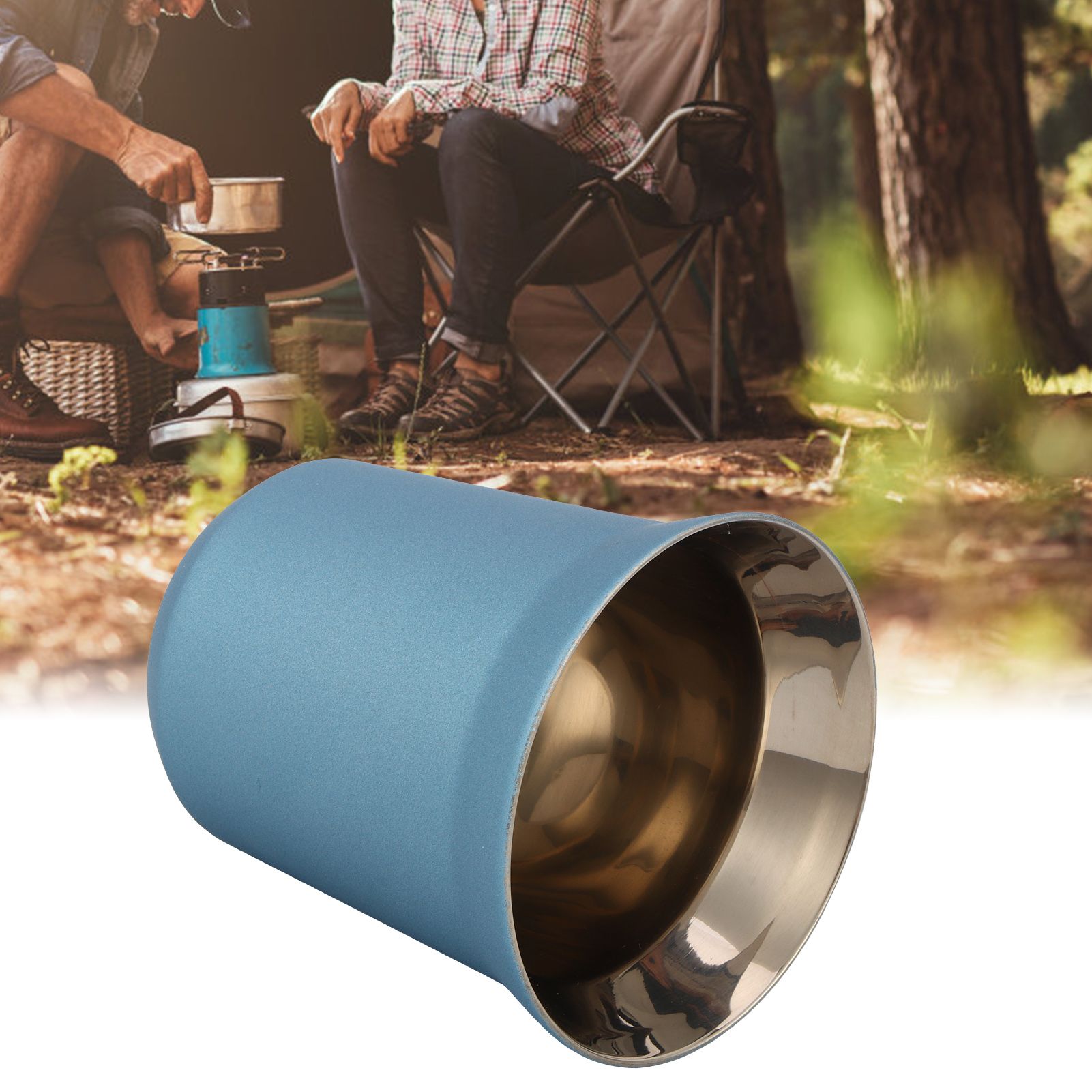 Stainless Steel Coffee Cup Double Wall Insulated Capsule Cup Mug for Home view 9