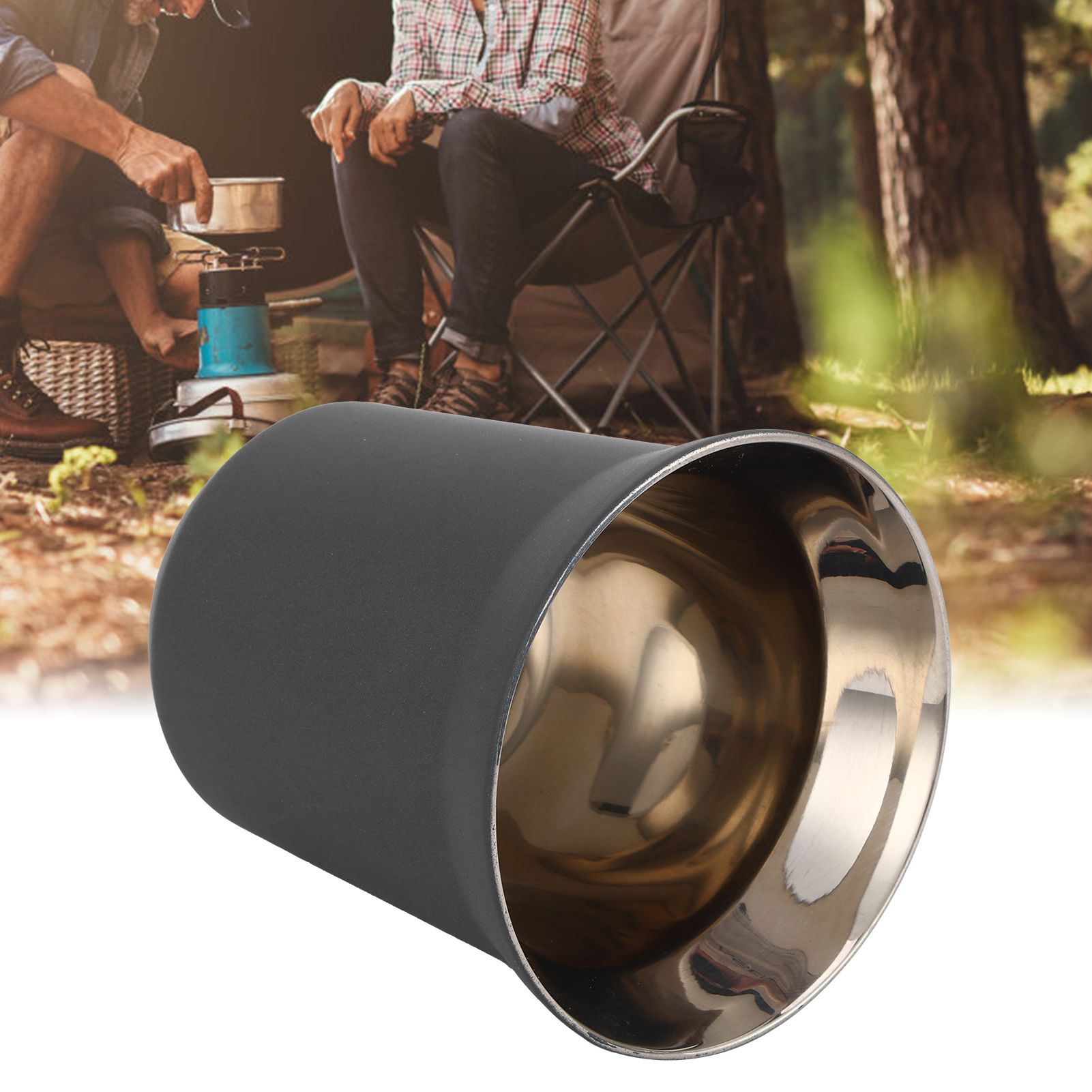 Double Wall Coffee Mug 304 Stainless Steel Insulation Capsule Cup for Kitchen view 9