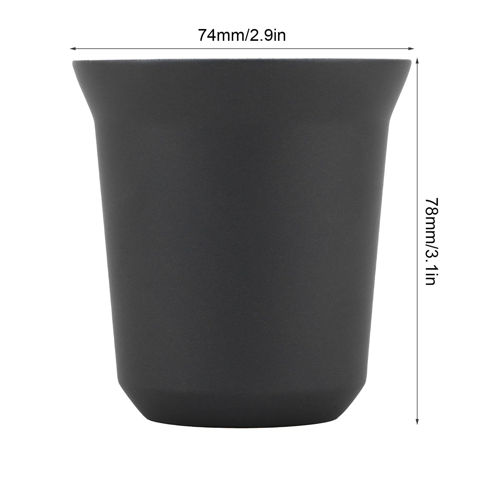 Double Wall Coffee Mug 304 Stainless Steel Insulation Capsule Cup for Kitchen view 14