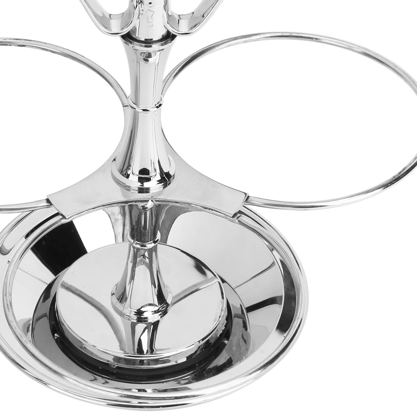 Spice Rack Kitchen Stainless Steel Seasoning Pots Condiment Set Rotating Spice view 13