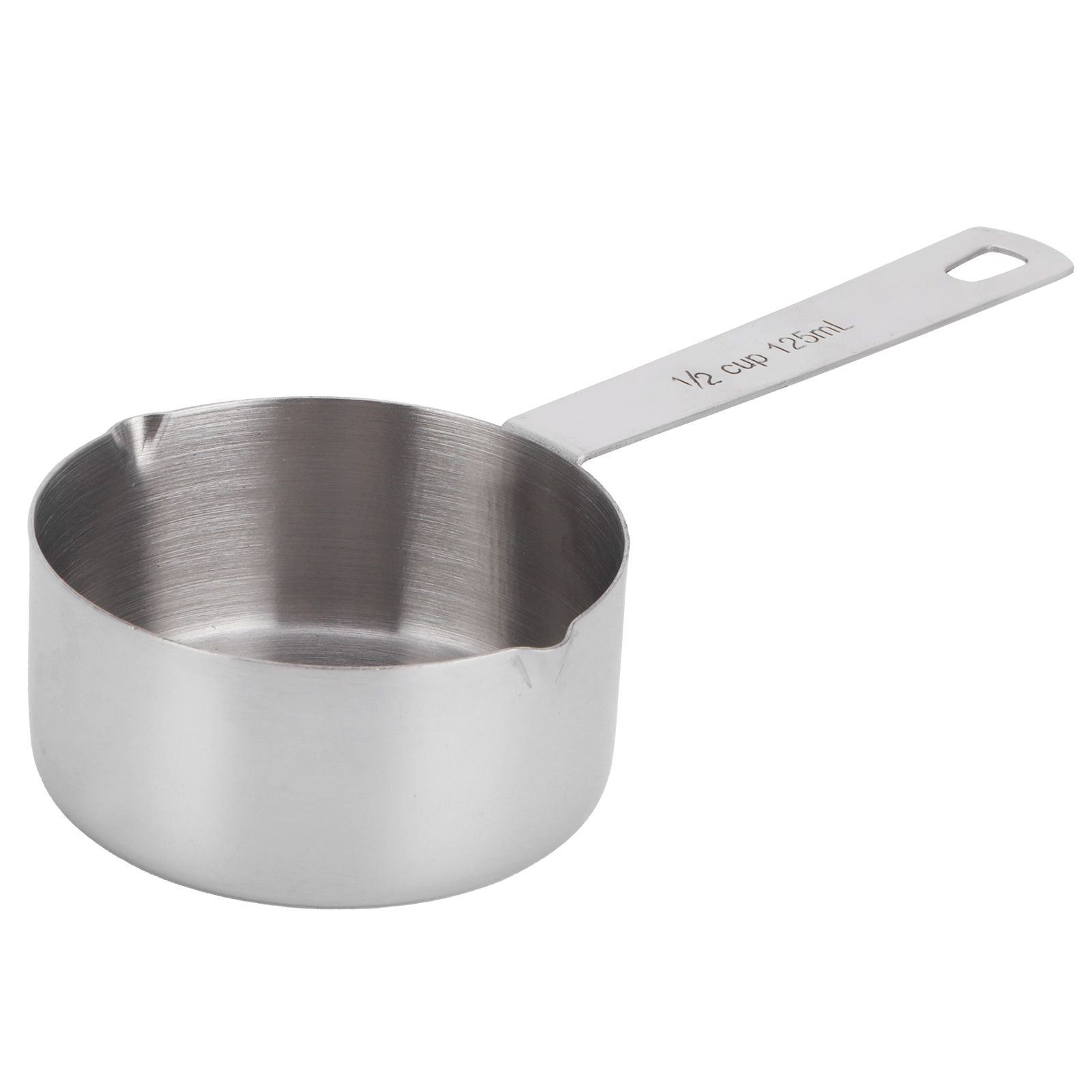 Baking Measuring Spoon 304 Stainless Steel Measuring Cup Scoop with Scales view 2