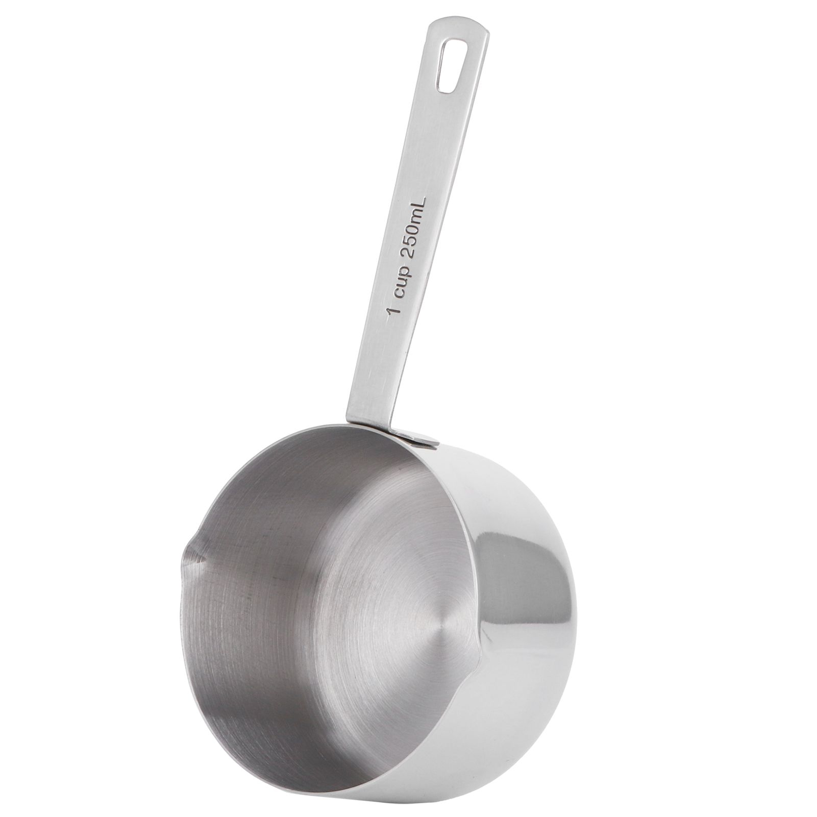 Baking Measuring Spoon 304 Stainless Steel Measuring Cup Scoop with Scales view 2