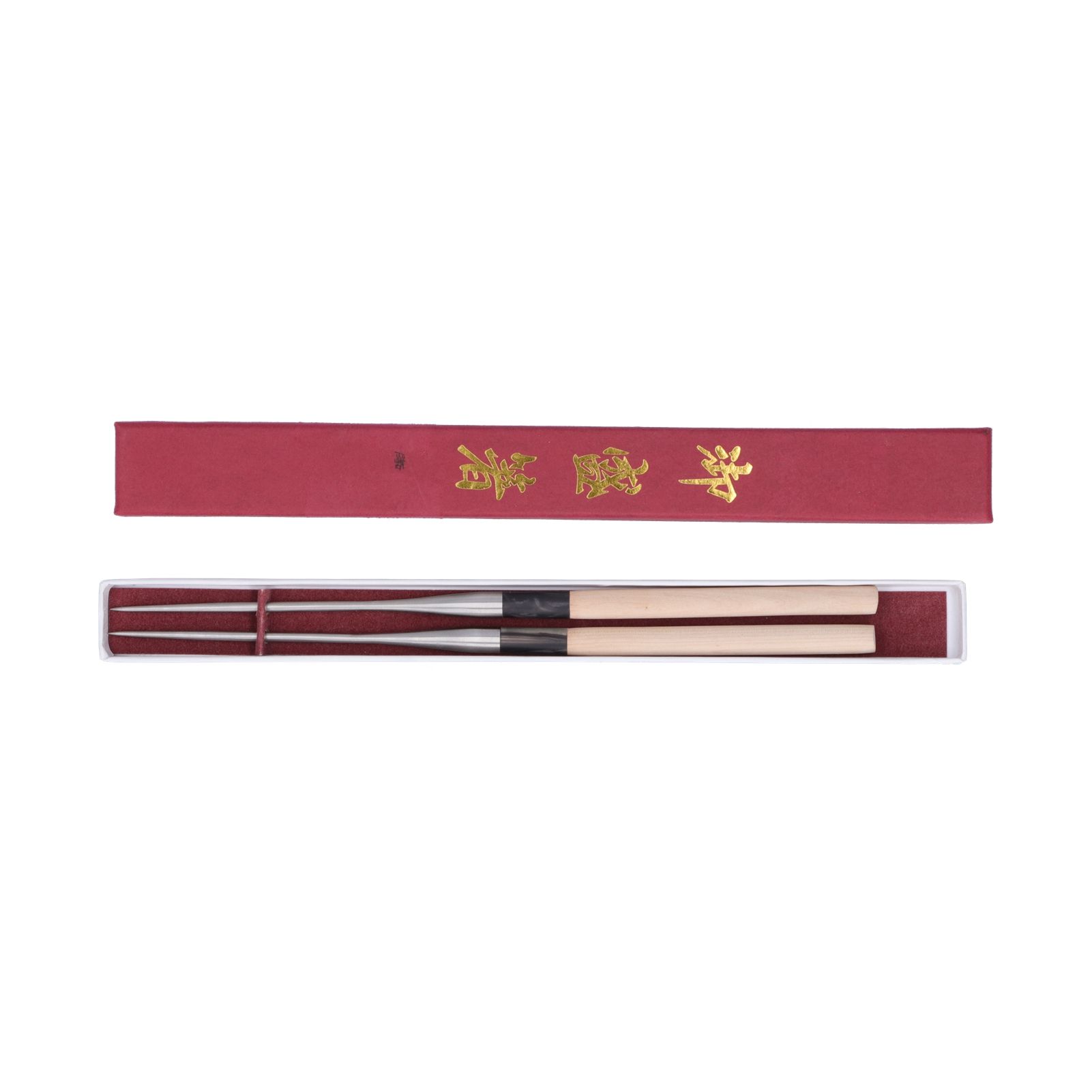 Japanese Sushi Chopsticks with Wood Handle Cooking Chopsticks Tableware