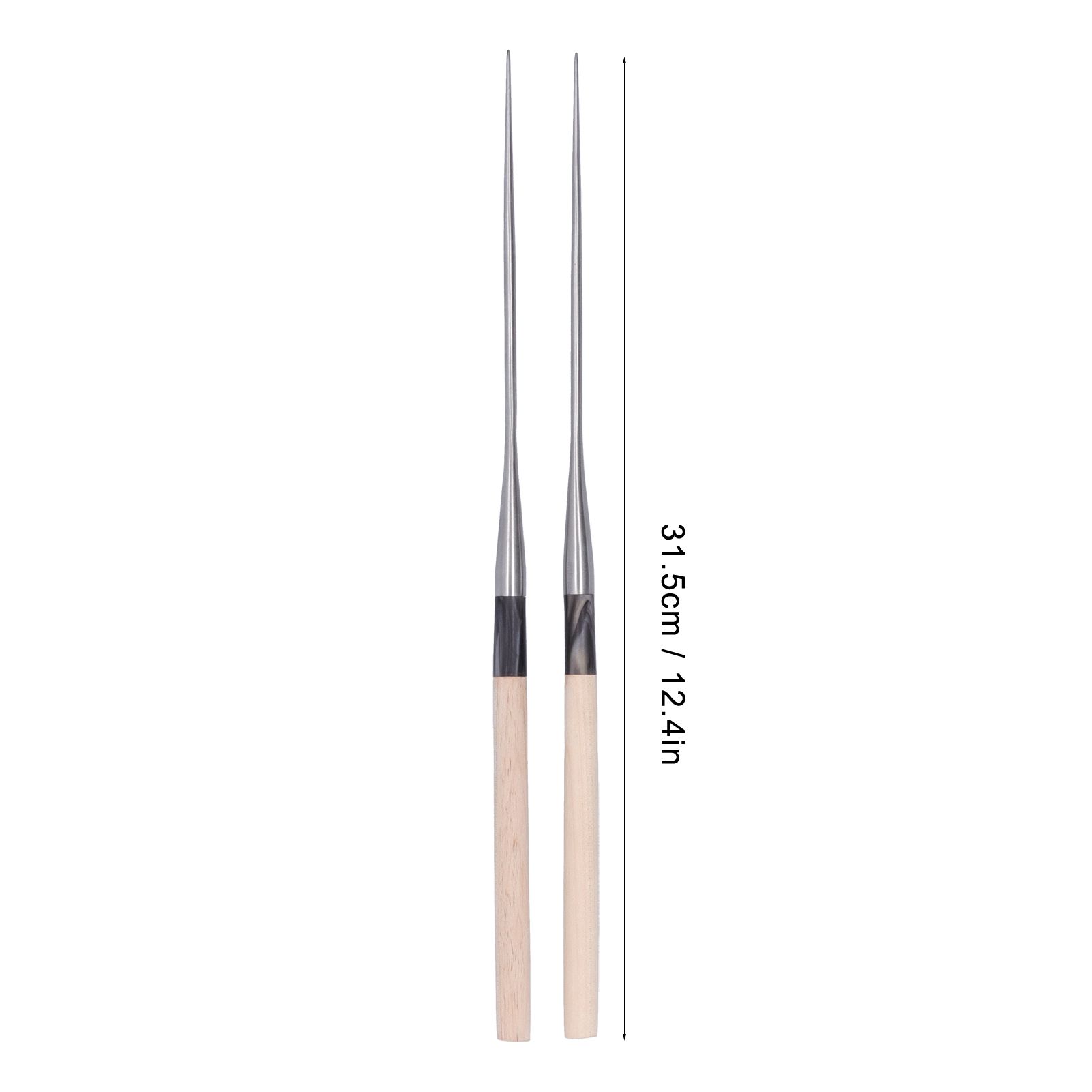 Japanese Sushi Chopsticks with Wood Handle Cooking Chopsticks Tableware view 12