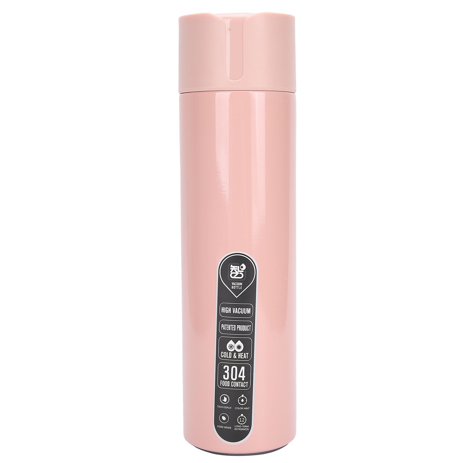 Smart Water Bottle Touch Temperature Display Timed Reminder Vacuum Insulated