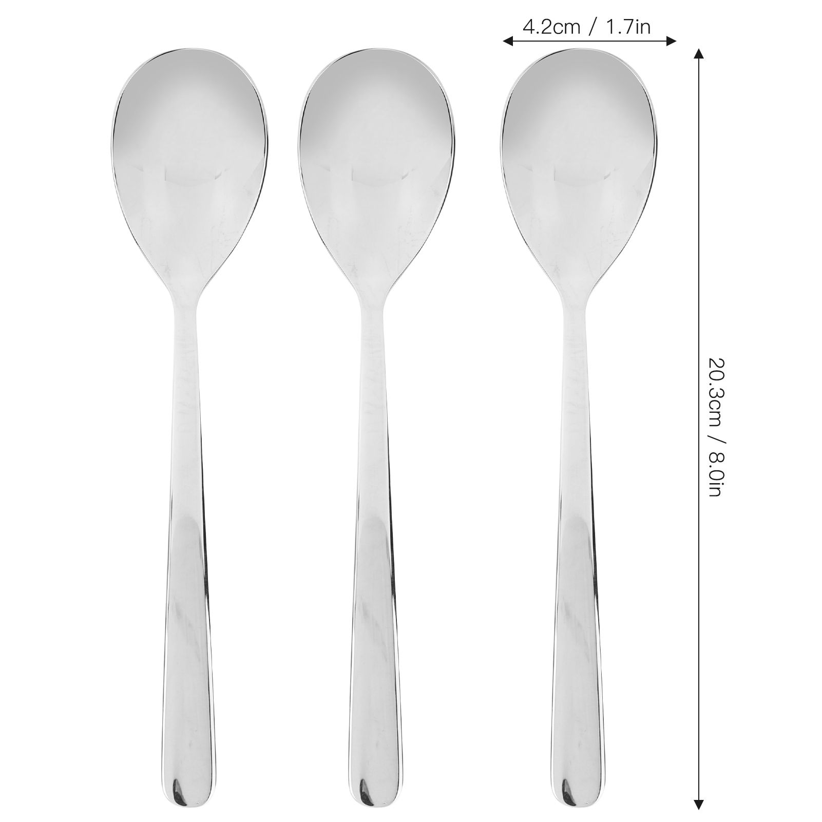 12PCS Silverware Set Stainless Steel Flatware Cutlery Kitchen Utensils for view 14