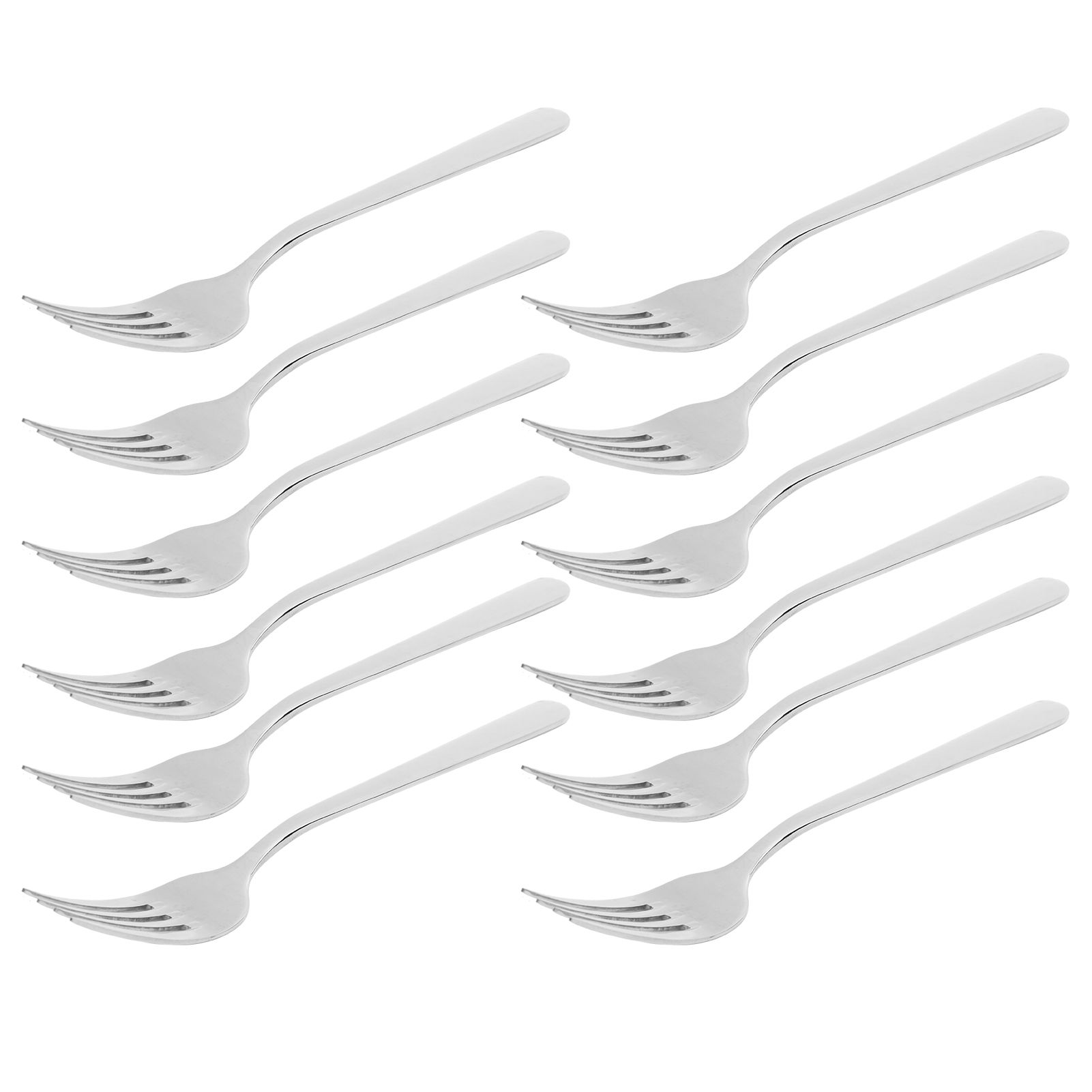 12PCS Silverware Set Stainless Steel Flatware Cutlery Kitchen Utensils for view 2