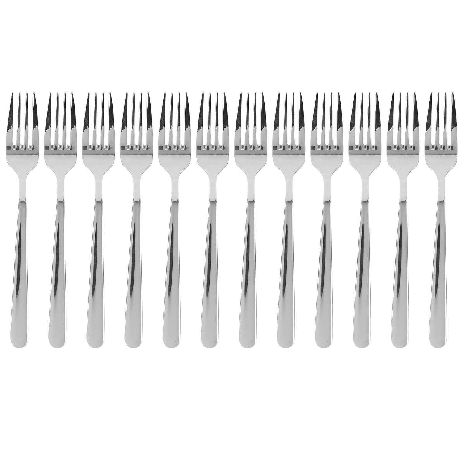 12PCS Silverware Set Stainless Steel Flatware Cutlery Kitchen Utensils for view 3