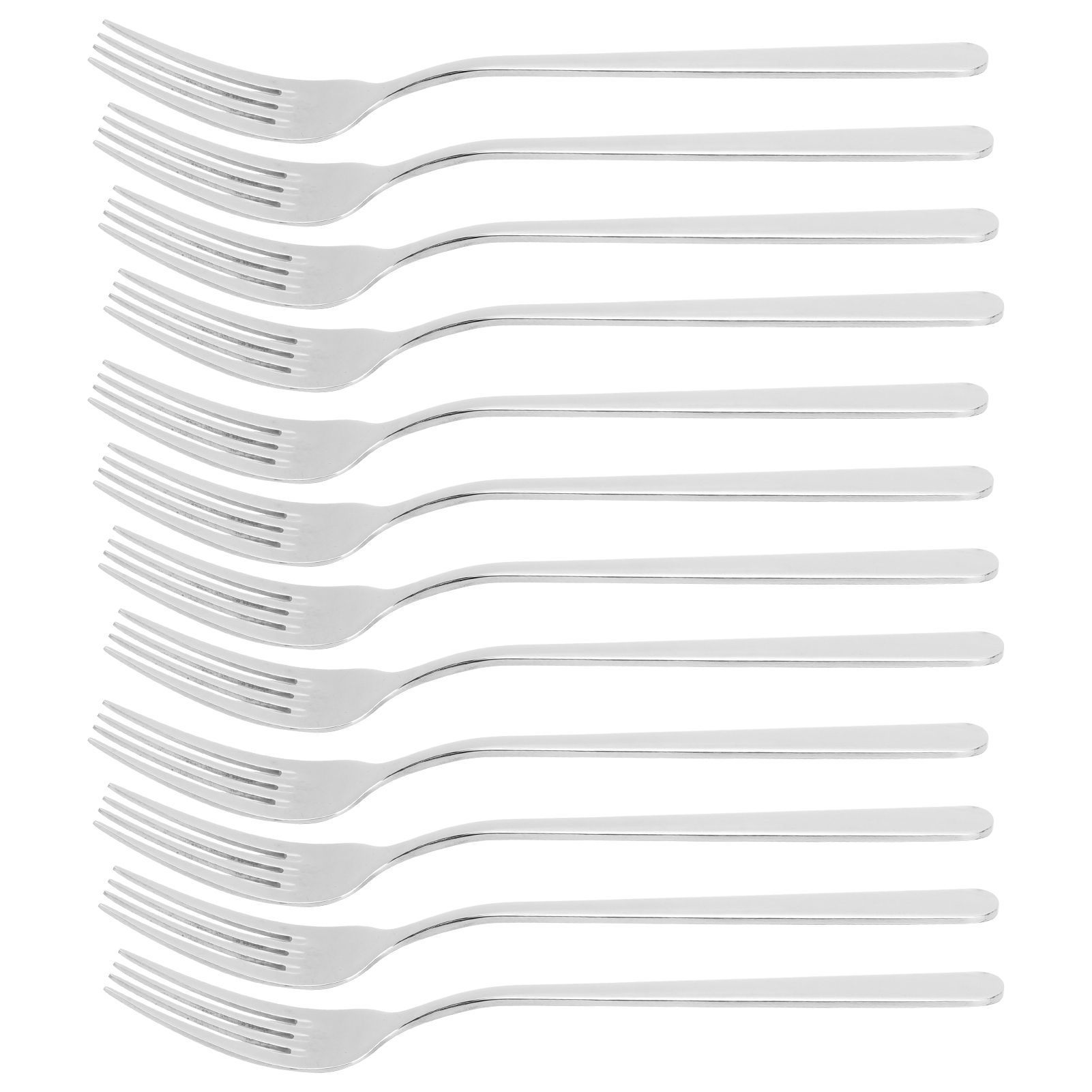 12PCS Silverware Set Stainless Steel Flatware Cutlery Kitchen Utensils for view 6
