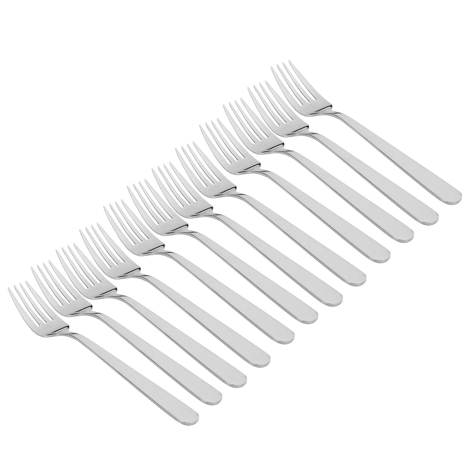 12PCS Silverware Set Stainless Steel Flatware Cutlery Kitchen Utensils for view 7