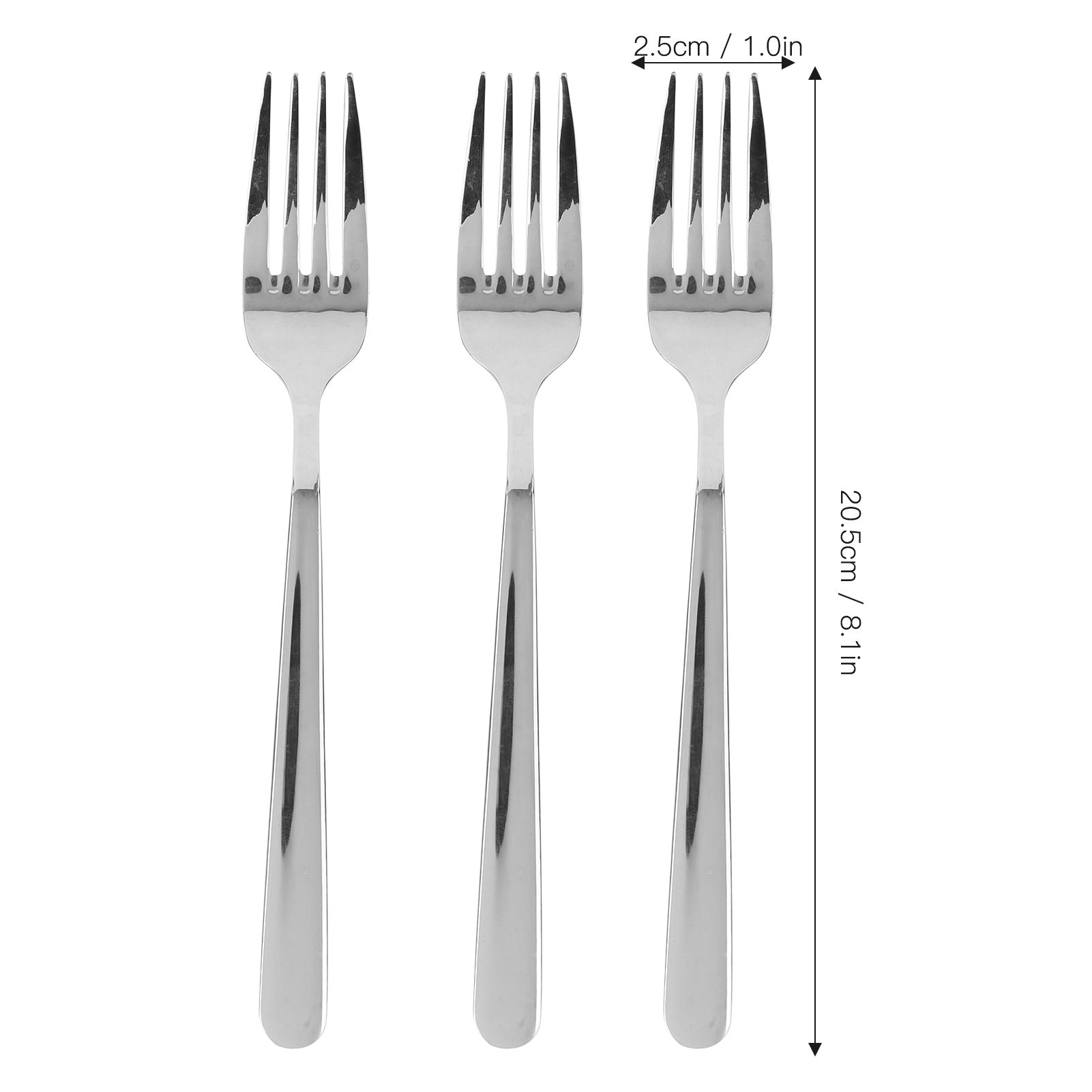 12PCS Silverware Set Stainless Steel Flatware Cutlery Kitchen Utensils for view 14