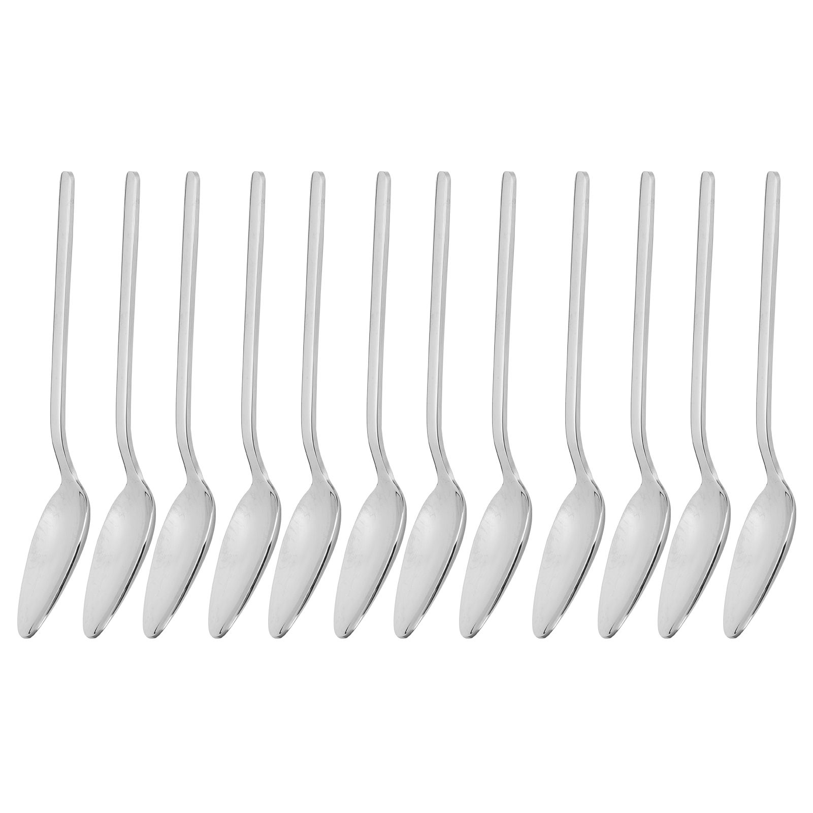 12Pcs Thickened Coffee Spoon 316 Stainless Steel Mirror Polishing Dessert view 5