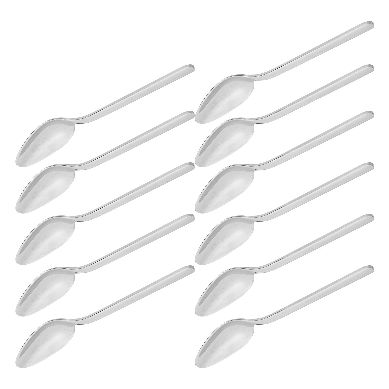 12Pcs Thickened Coffee Spoon 316 Stainless Steel Mirror Polishing Dessert view 6