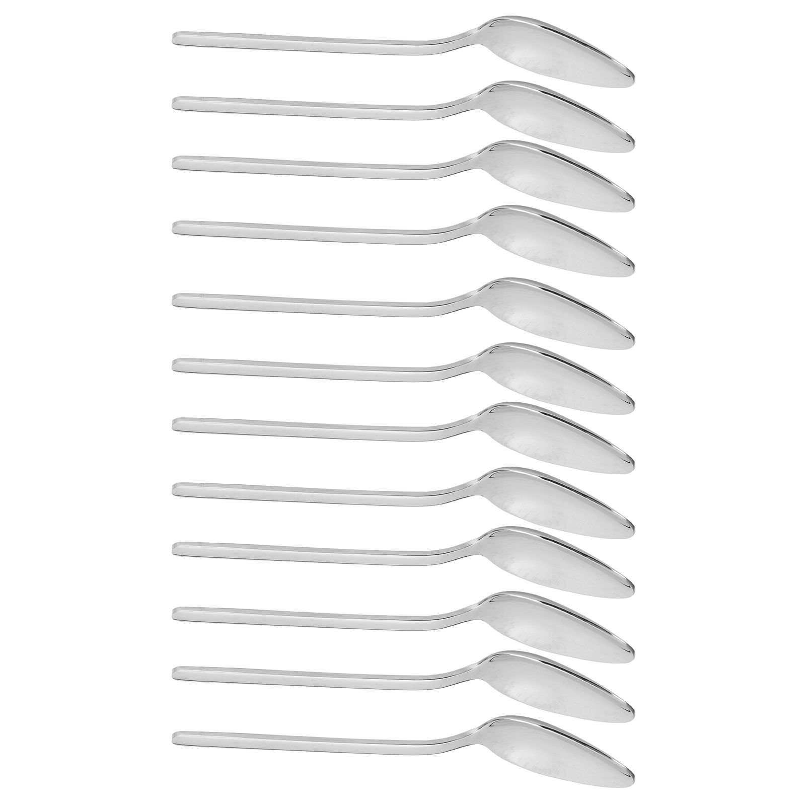 12Pcs Thickened Coffee Spoon 316 Stainless Steel Mirror Polishing Dessert view 7