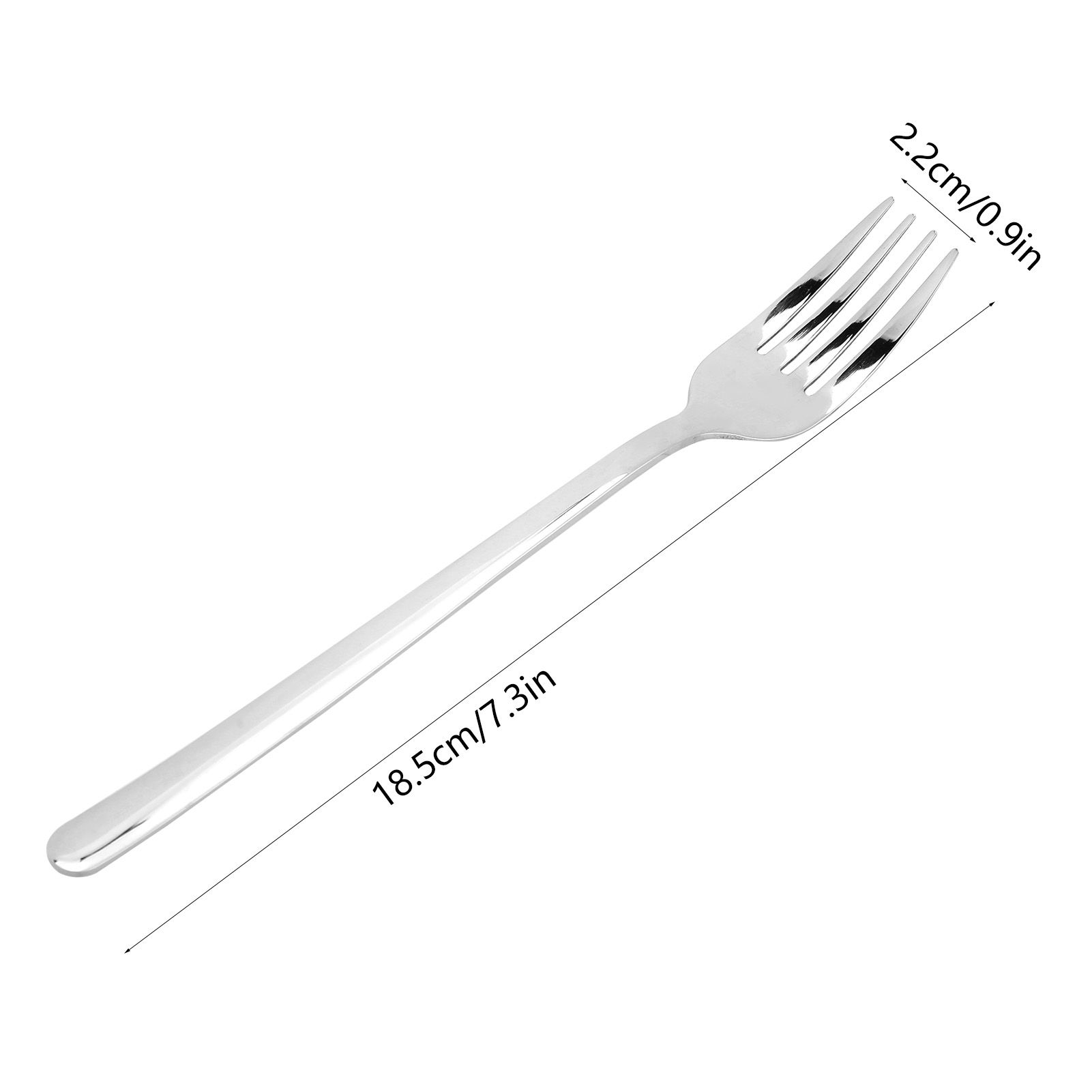 Stainless Steel Dinner Forks Salad Fork Cutlery Tableware for Home Restaurant view 12
