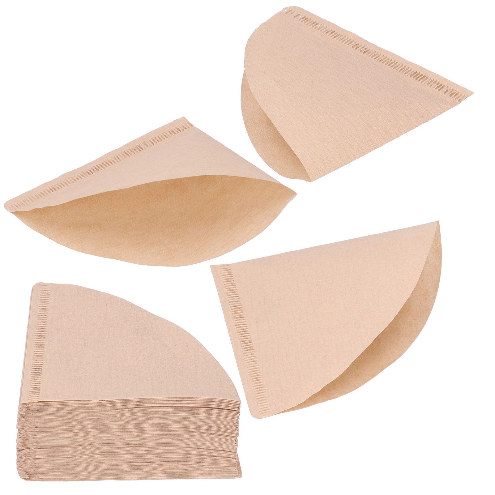 100Pcs Filter Paper Disposable Coffee Strainer Drip Paper Coffee Filtration view 7