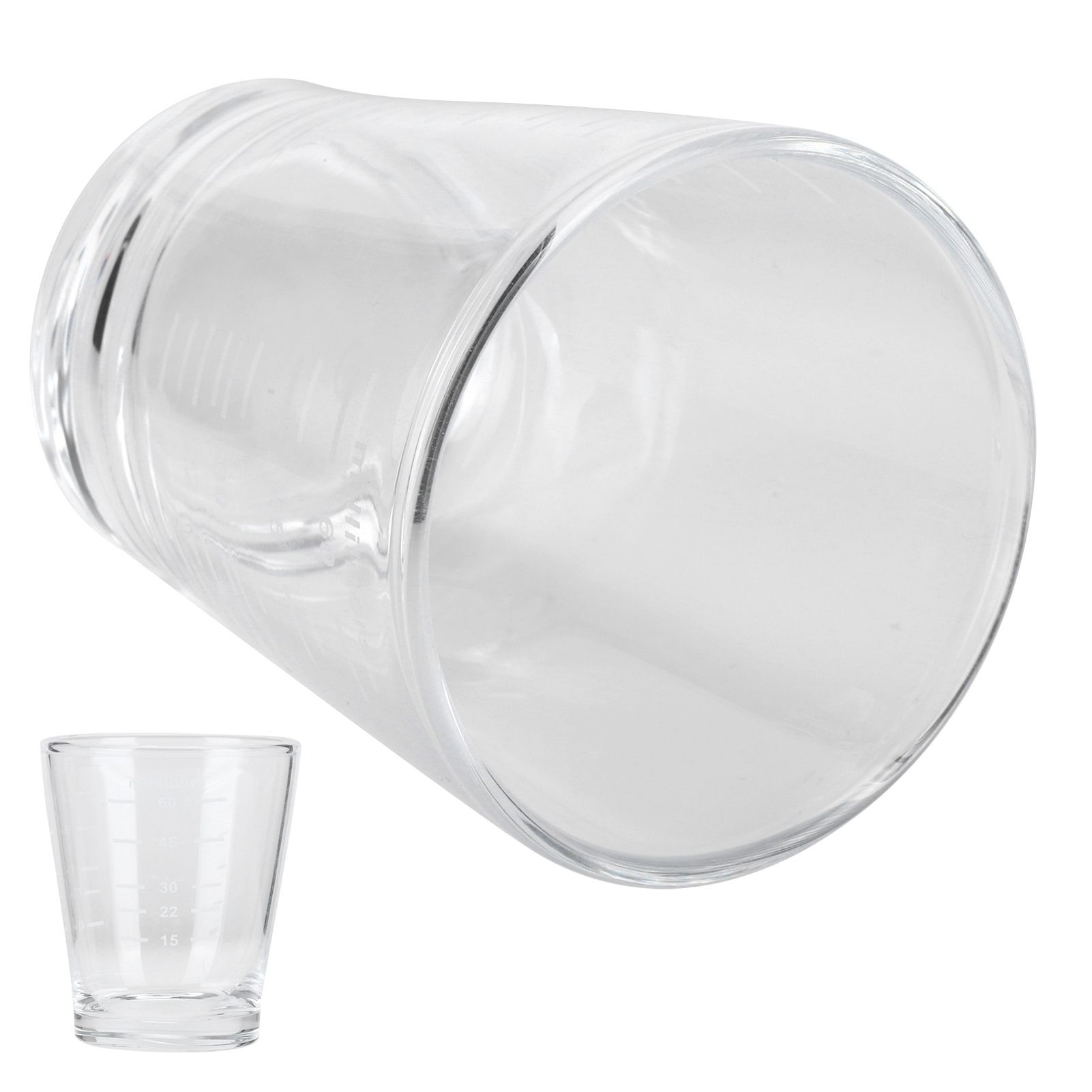 80ml Coffee Cup with Scales Milk Measuring Glass for Home Office Coffee Shop view 3