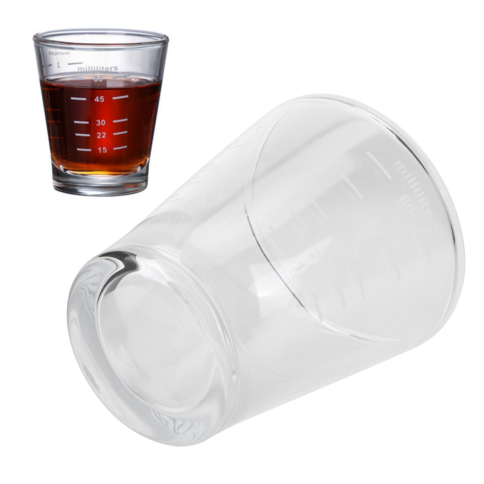 80ml Coffee Cup with Scales Milk Measuring Glass for Home Office Coffee Shop view 9