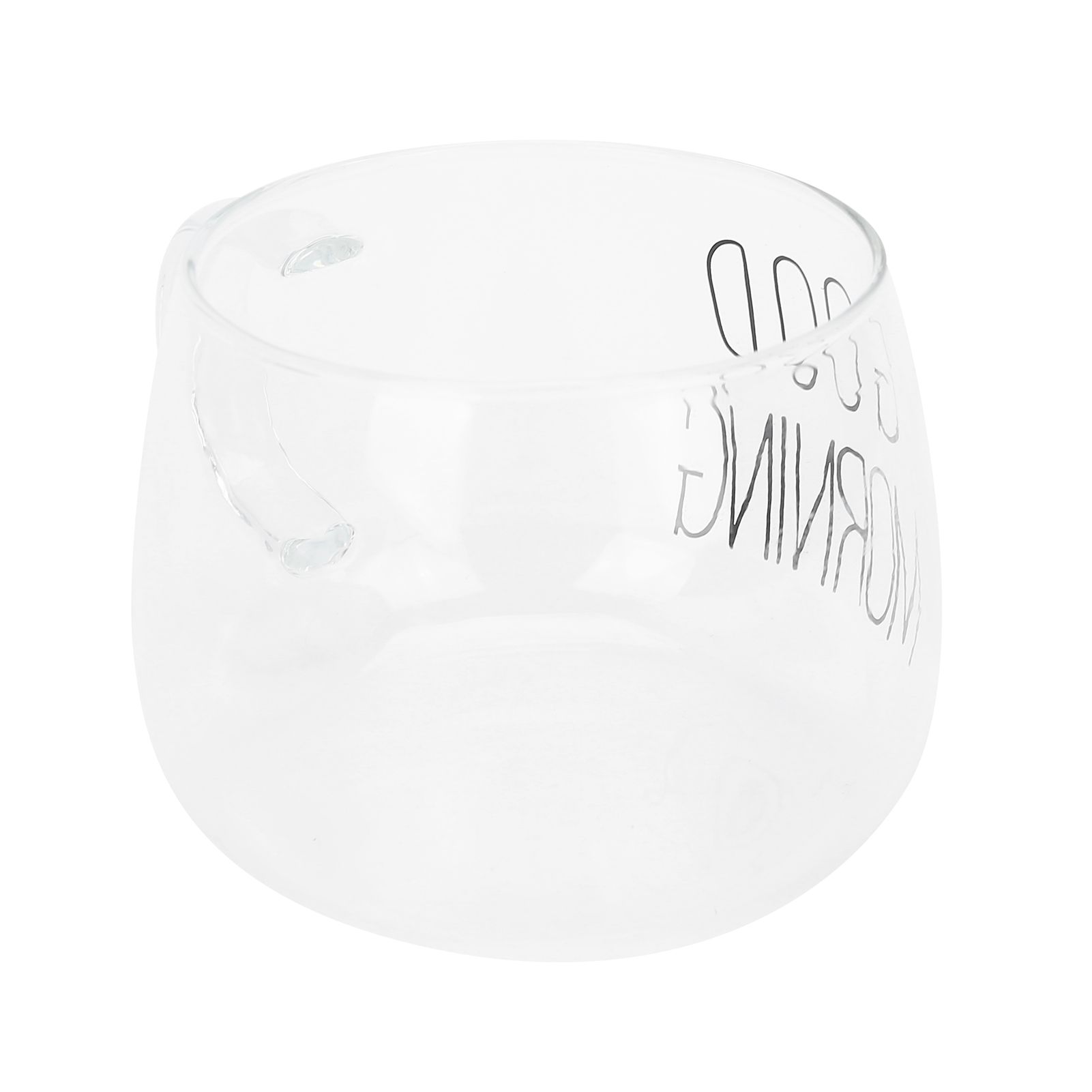 Coffee Cup Transparent Borosilicate Glass Mug with Handle for Milk Tea view 5