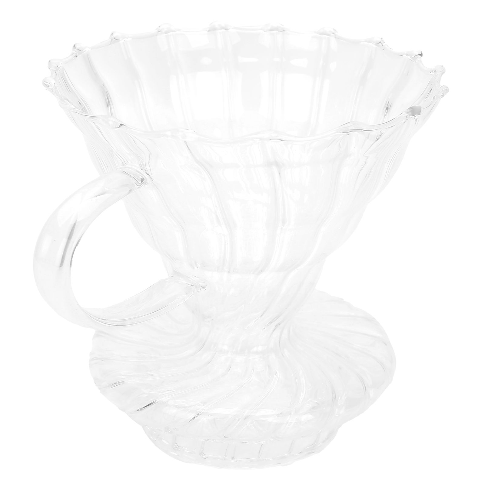 Glass Pour Over Coffee Dripper Cone Filter Cup Coffee Machine Accessories Home view 3