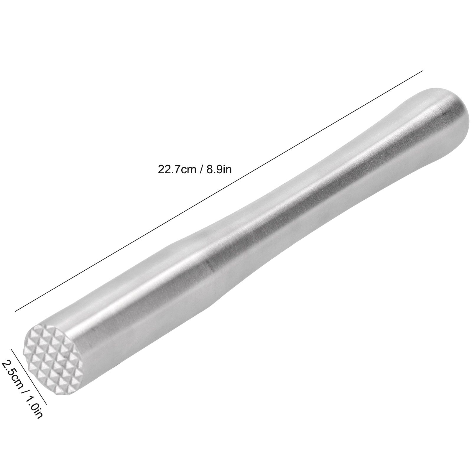 Stainless Steel Ice Crushing Rod Mixer Cocktail Muddler Barware Kitchen Tools view 12