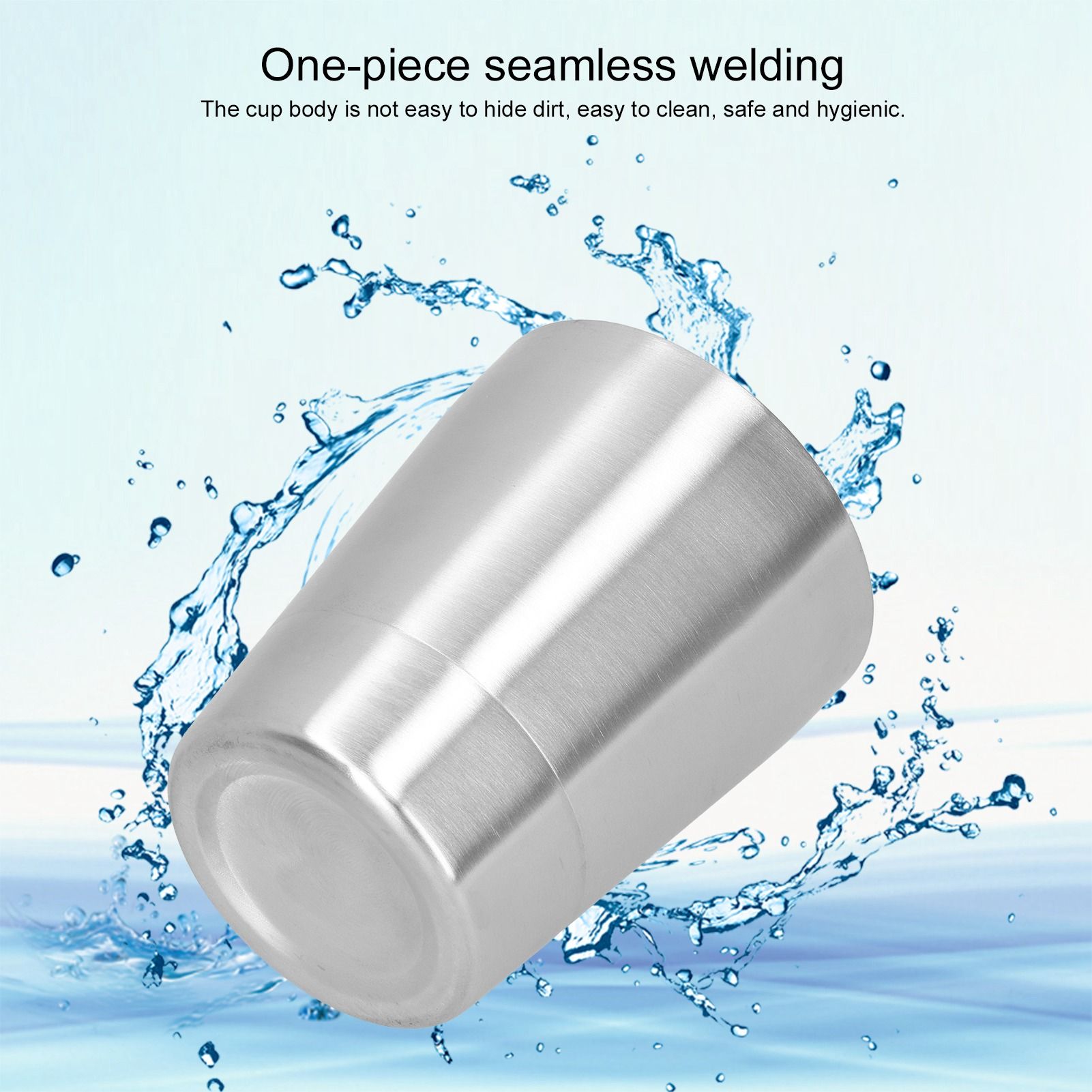 260ml Beer Cup Stainless Steel Water Tea Milk Coffee Cups Mugs for Camping view 13