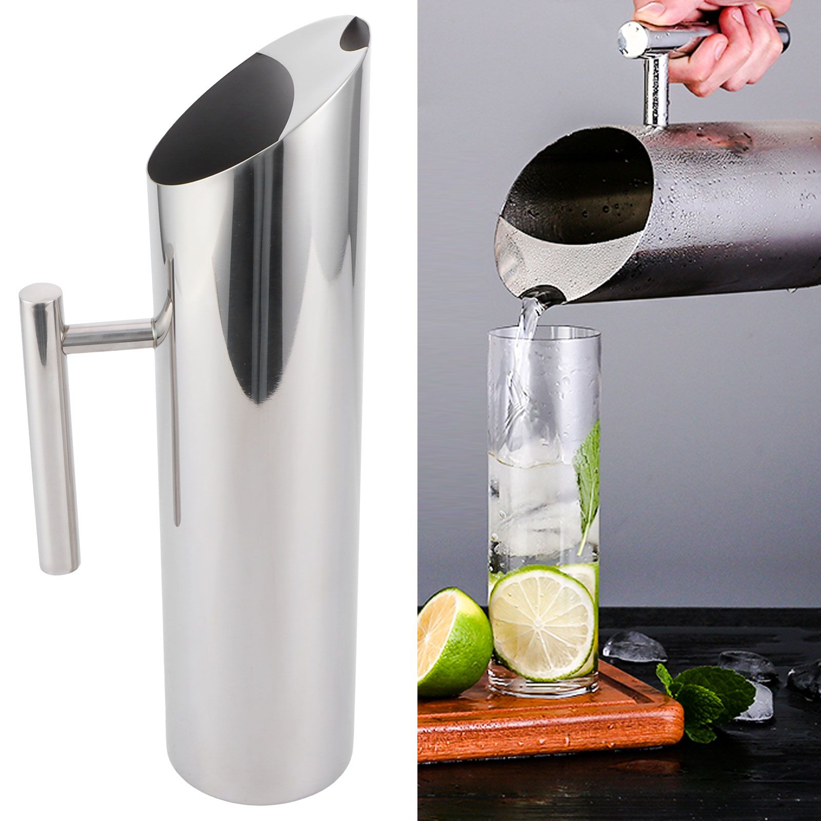 2L Large Capacity Stainless Steel Water Jug Cold Drinking Pitcher Home Hotel view 10