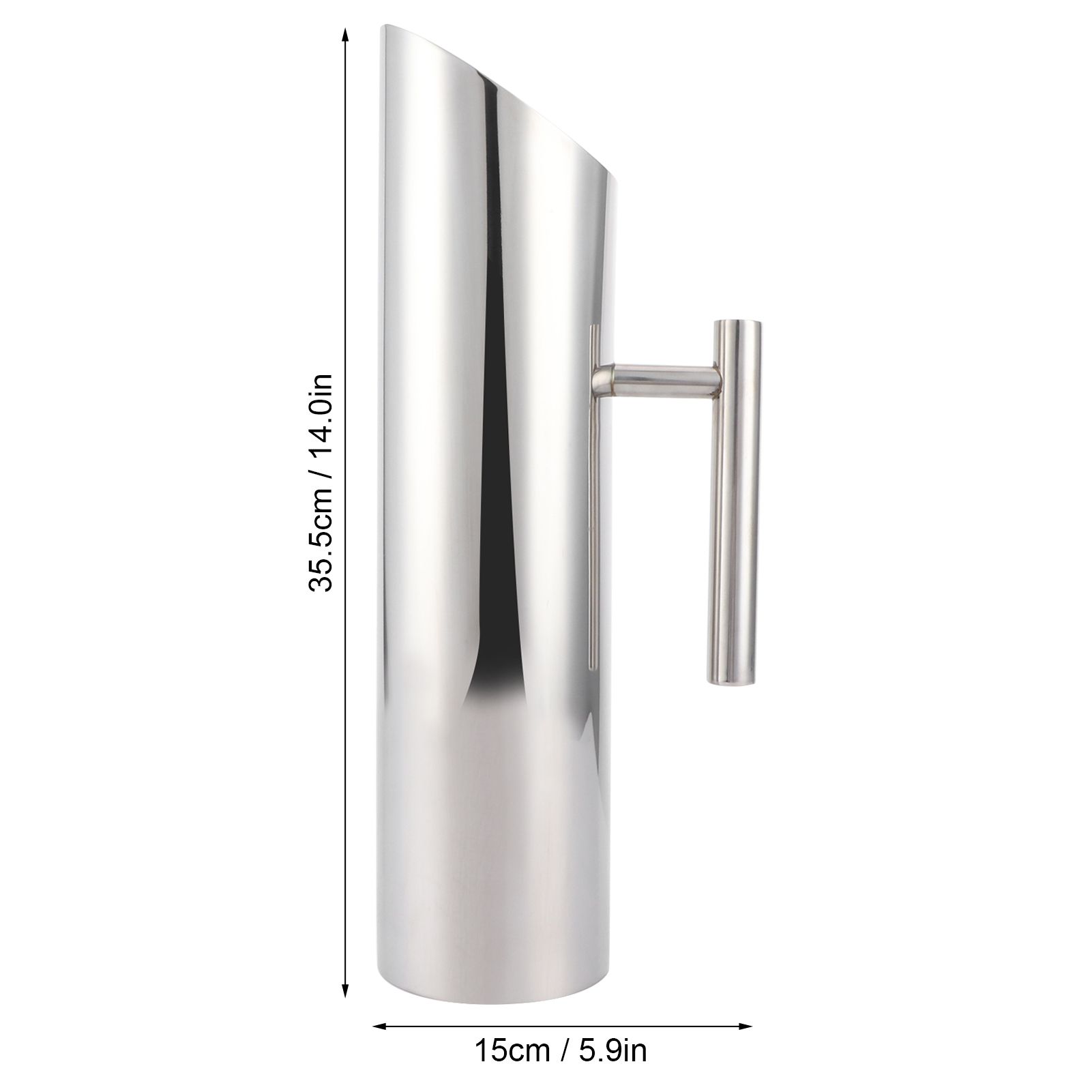 2L Large Capacity Stainless Steel Water Jug Cold Drinking Pitcher Home Hotel view 14
