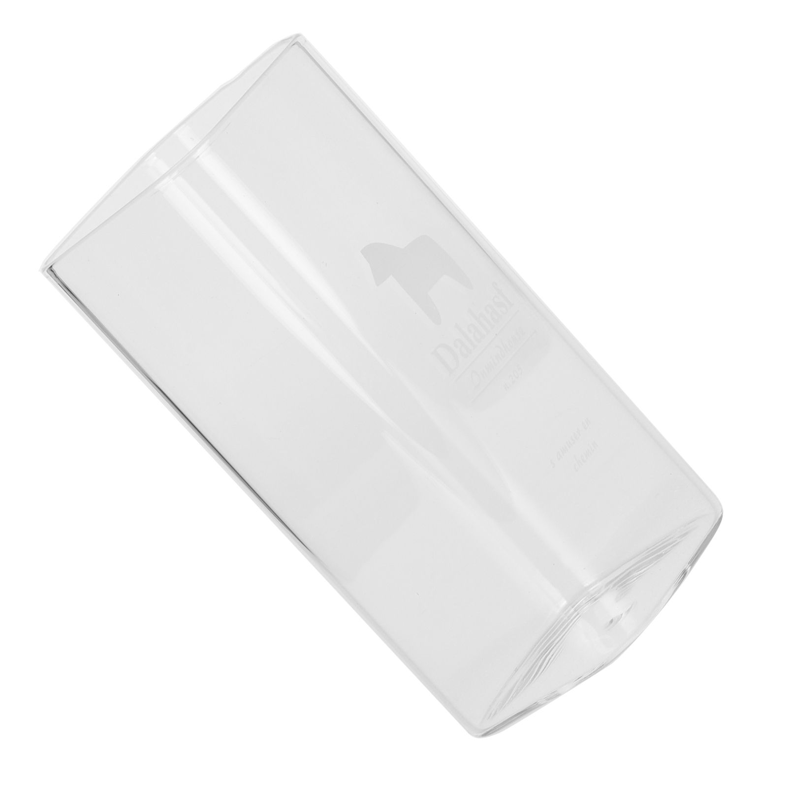 400ml Water Cup Square Heat-Resistant Glass Mug Beverage Milk Breakfast Cup view 2