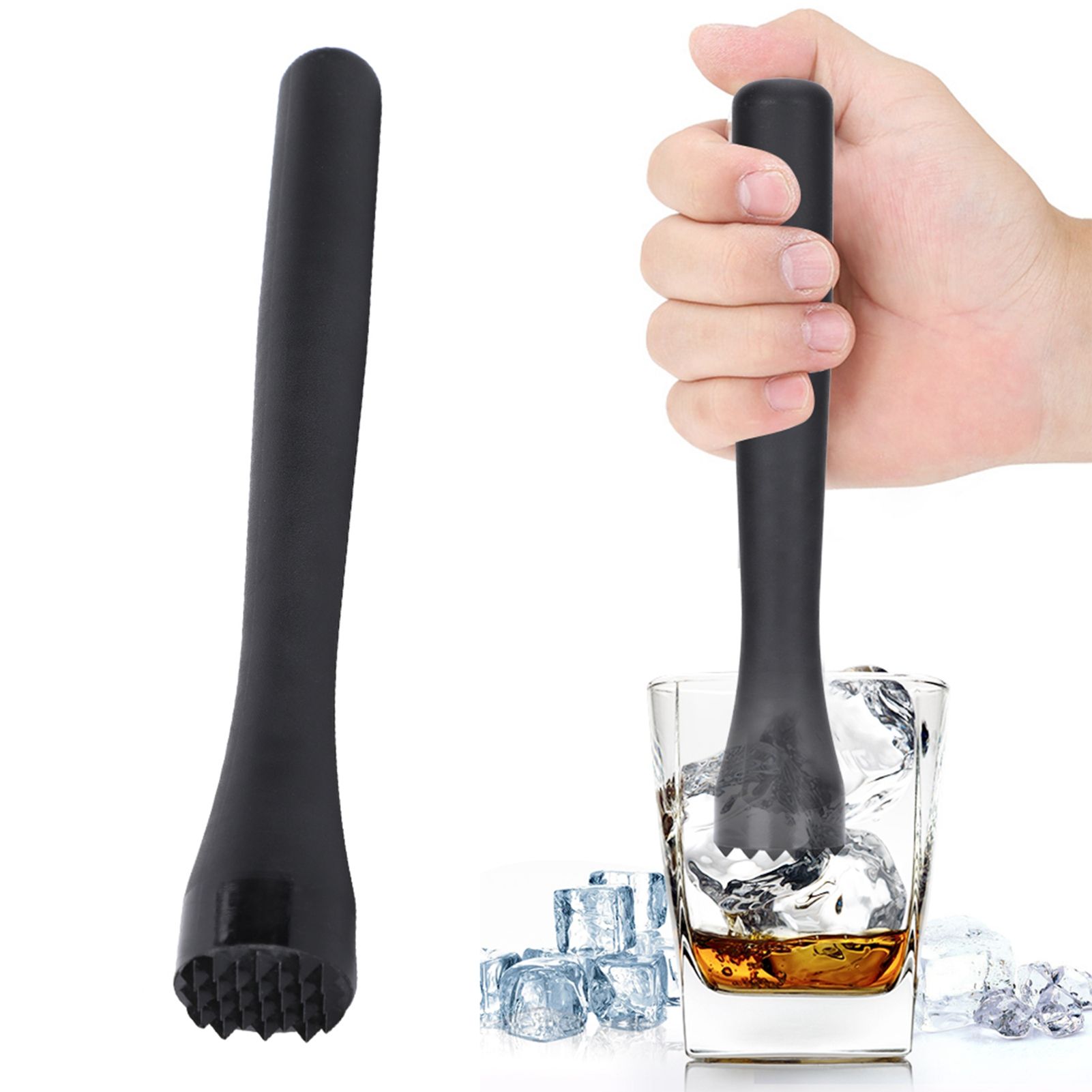 Ice Crushing Tool Cocktail Muddler Fruit Mixer DIY Mixing Drinks Tool for Bar view 10