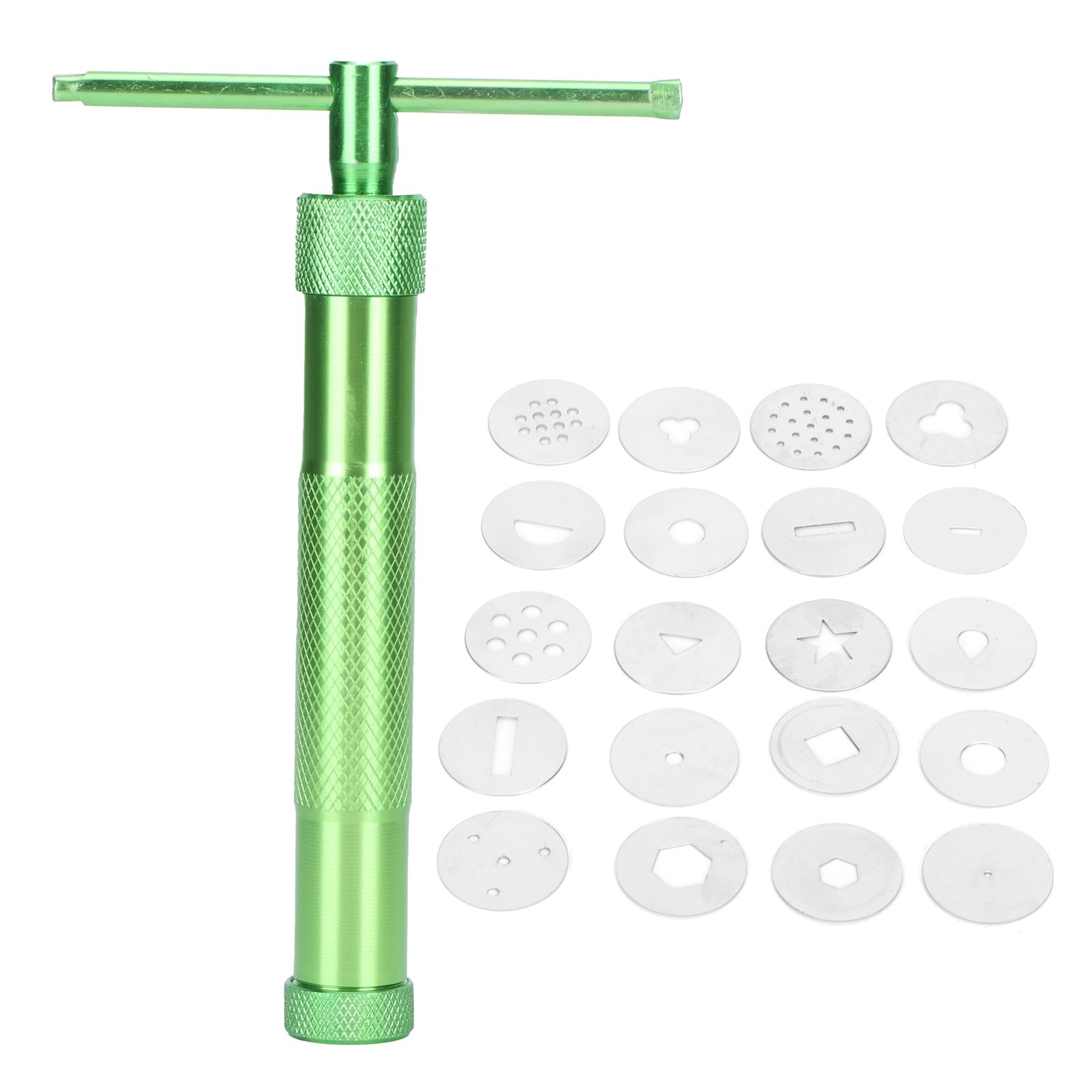 Clay Extruder Stainless Steel Rotating Squeezer Kit for Pottery Ceramic — image 1