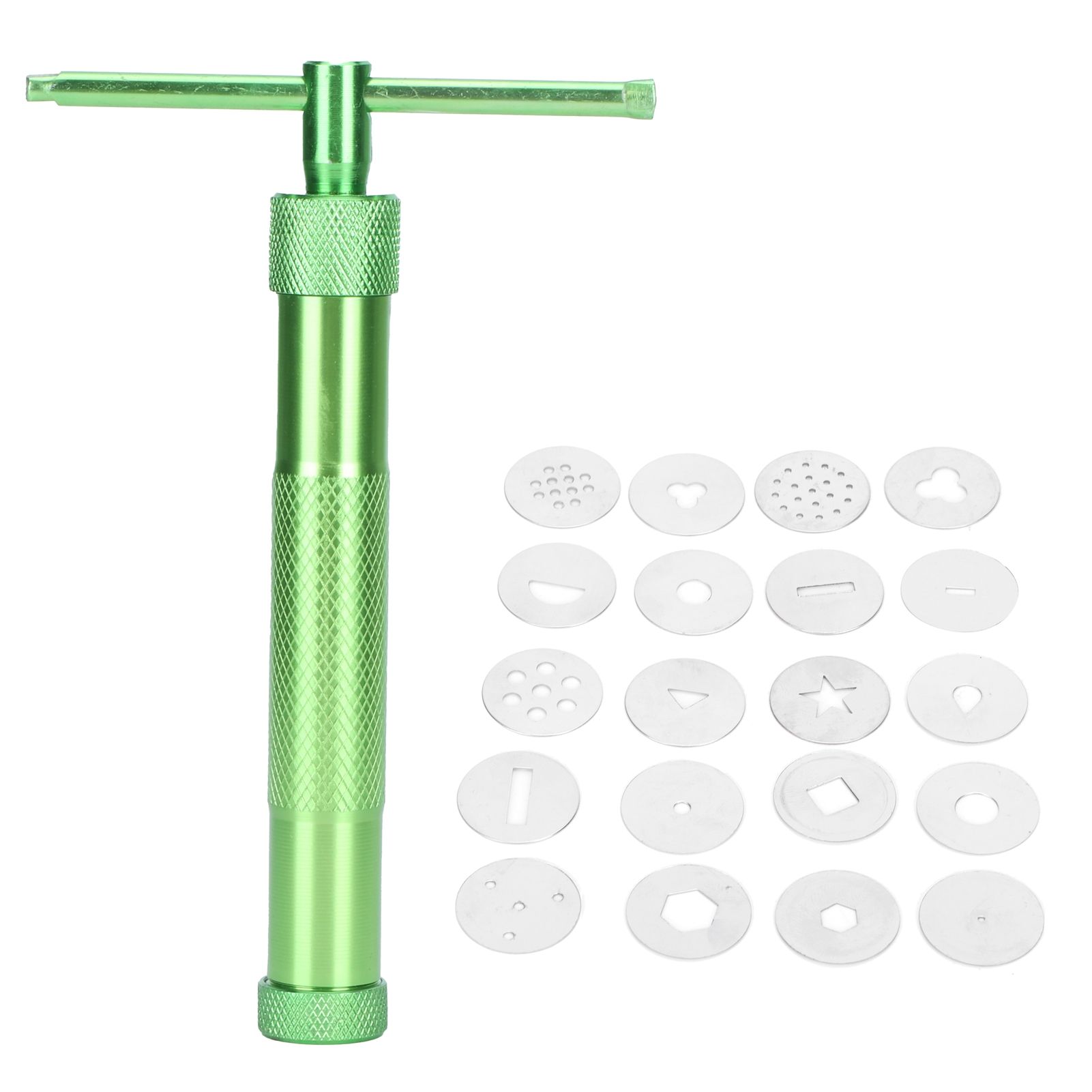 Clay Extruder Stainless Steel Rotating Squeezer Kit for Pottery Ceramic view 4
