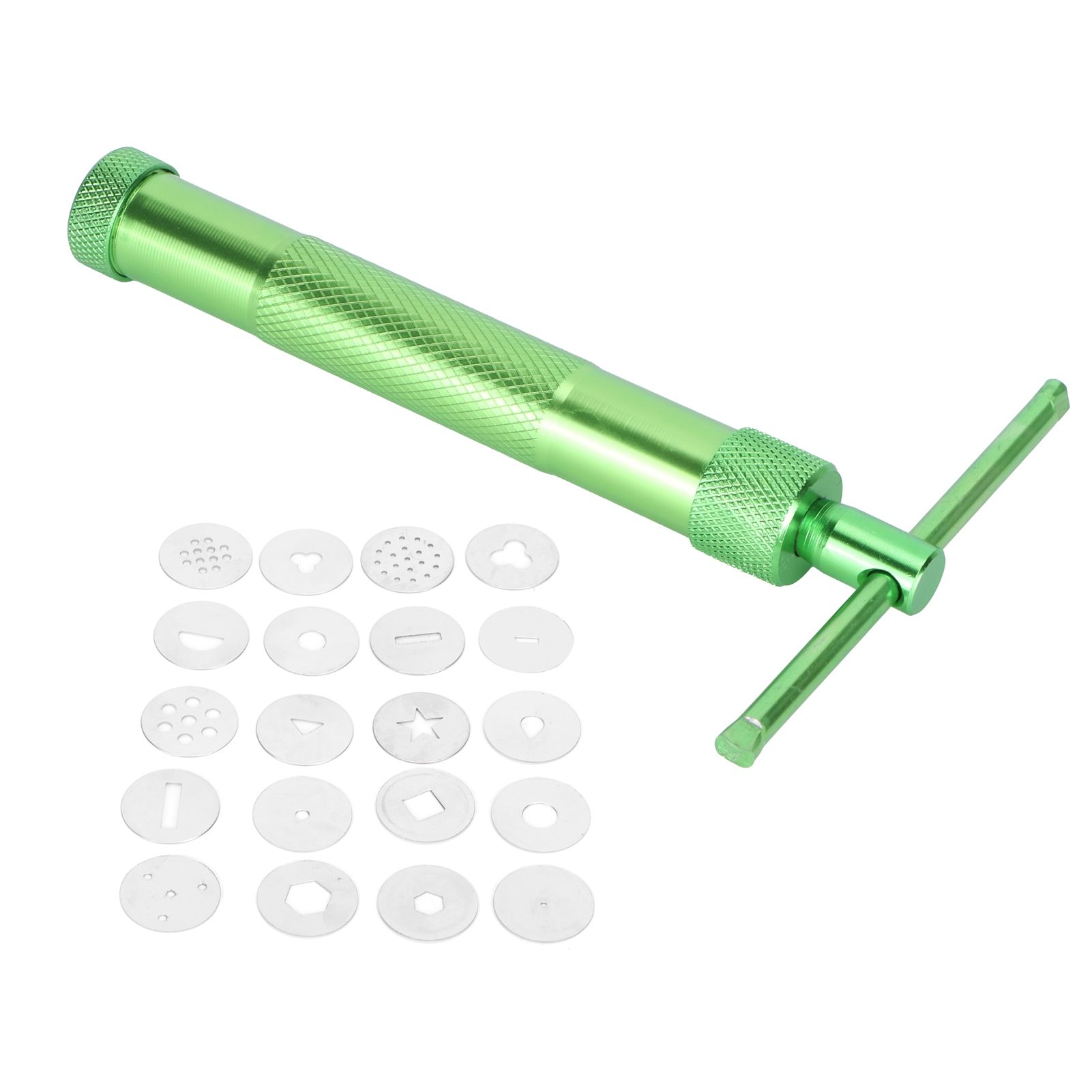 Clay Extruder Stainless Steel Rotating Squeezer Kit for Pottery Ceramic view 6