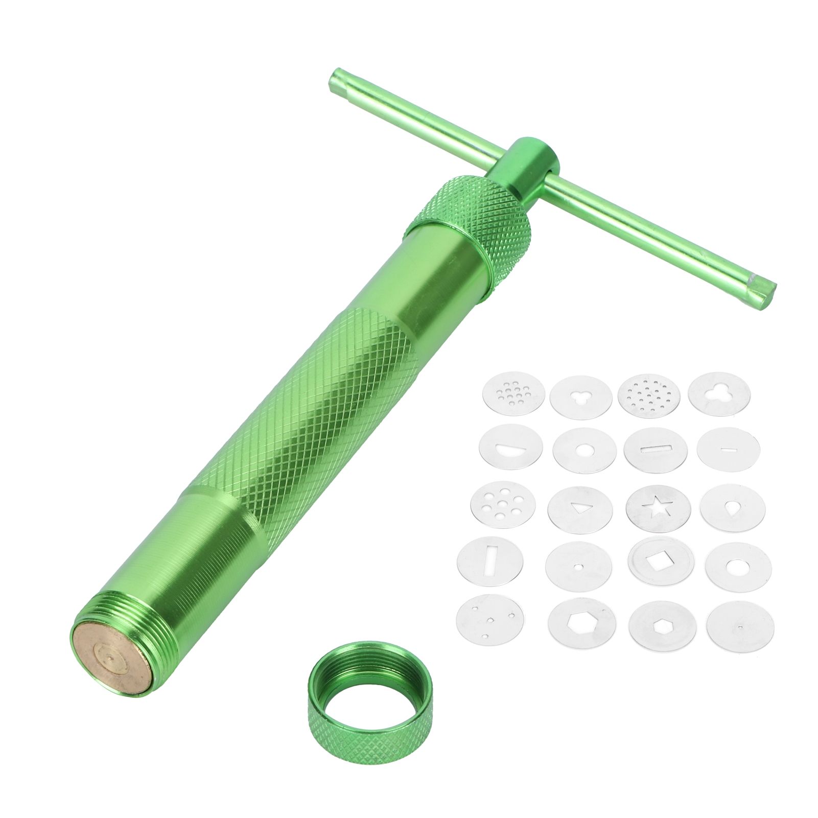 Clay Extruder Stainless Steel Rotating Squeezer Kit for Pottery Ceramic view 7