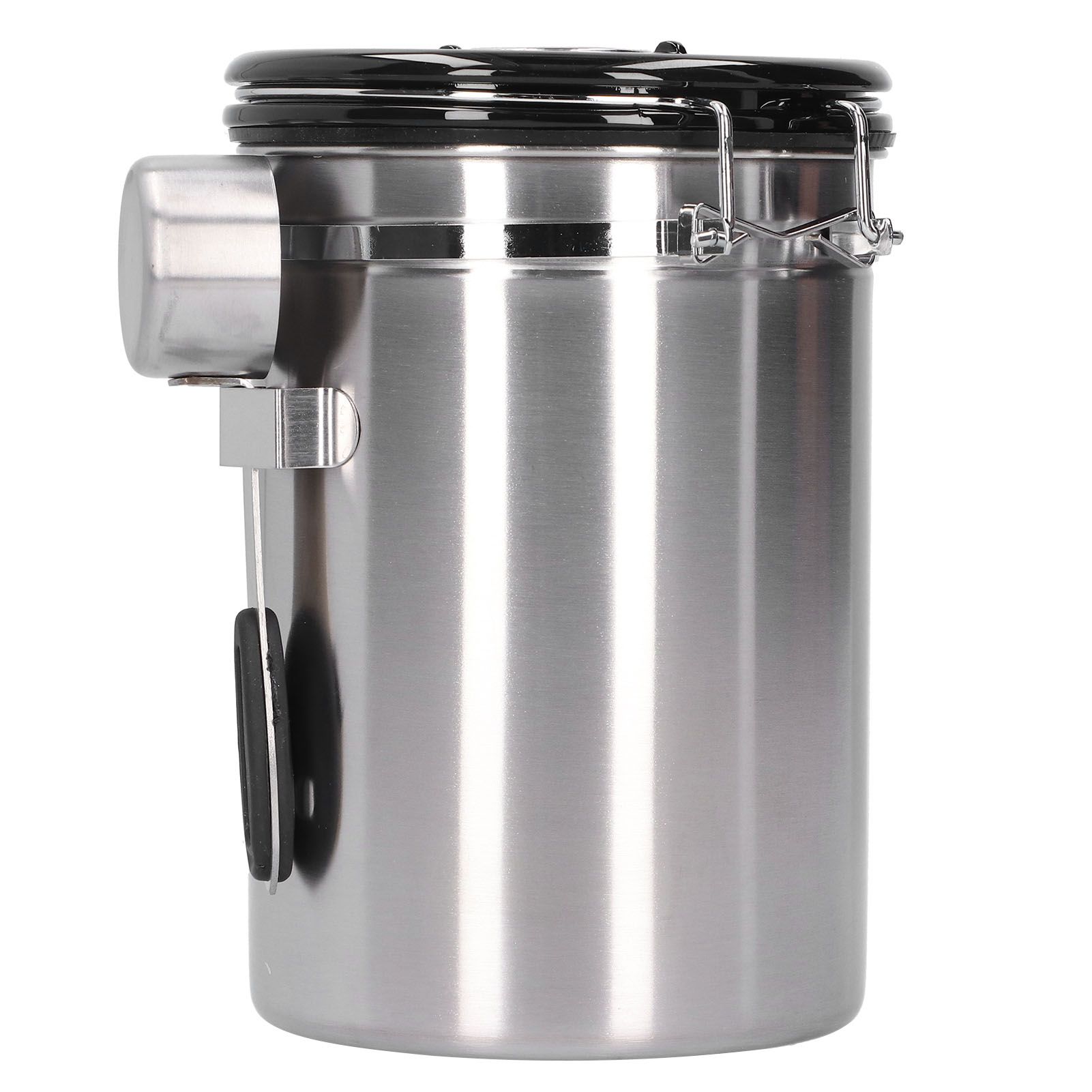 Coffee Bean Container with Exhaust Valve Tea Leaf Storage Canister for Kitchen view 2