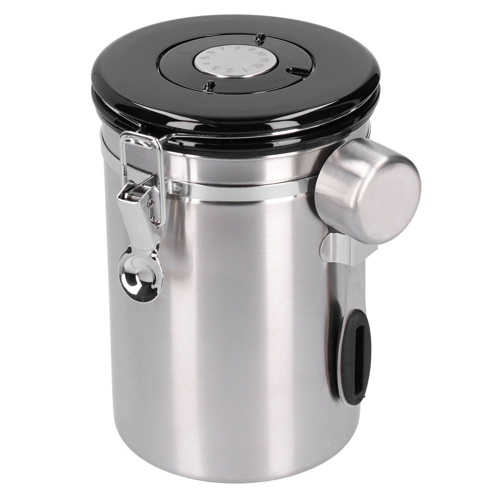 Coffee Bean Container with Exhaust Valve Tea Leaf Storage Canister for Kitchen view 4