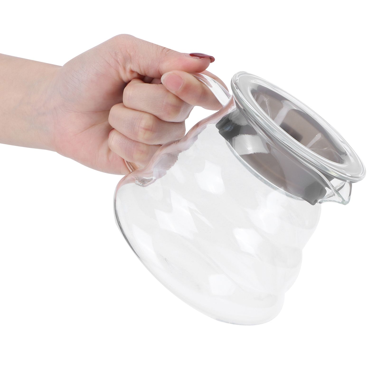 Glass Coffee Server Professional Glass Coffee Carafe Coffee Pot for Bar view 8