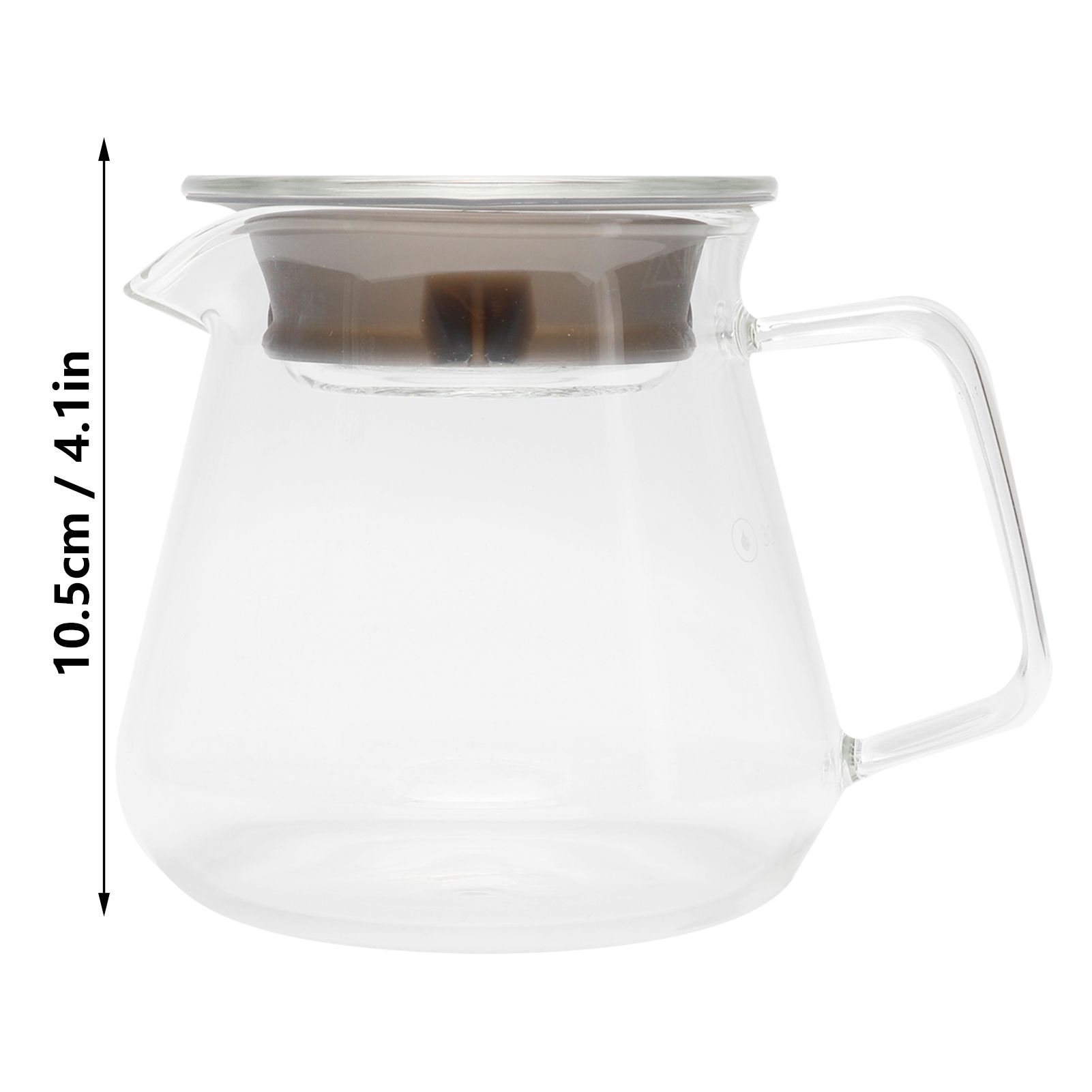 Glass Pour Over Coffee Maker Coffee Pot Kettle for Home Office Cafe Shop view 14