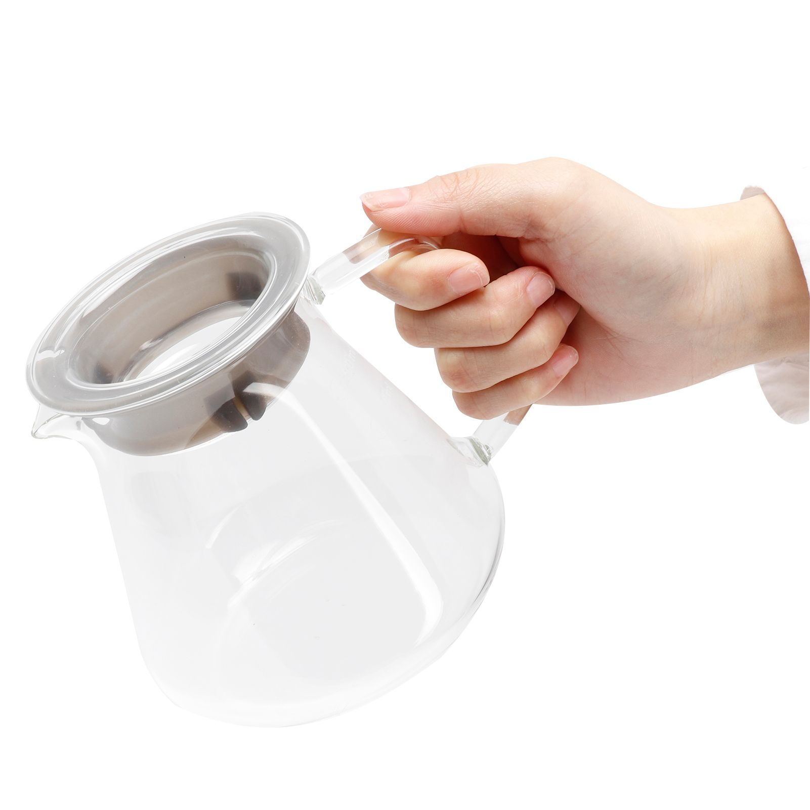 Glass Pour Over Coffee Maker Coffee Pot Kettle for Home Office Cafe Shop view 8
