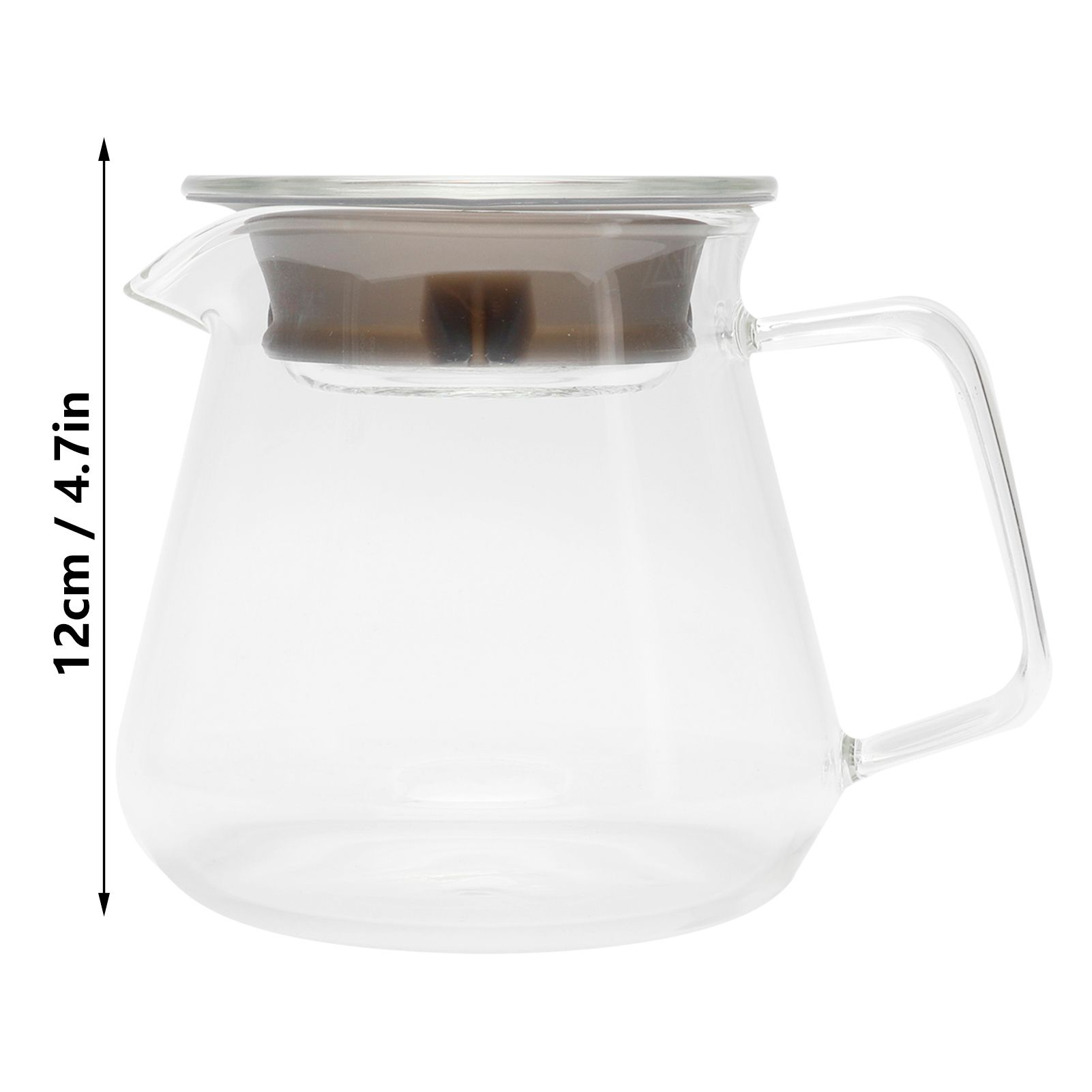 Glass Pour Over Coffee Maker Coffee Pot Kettle for Home Office Cafe Shop view 14
