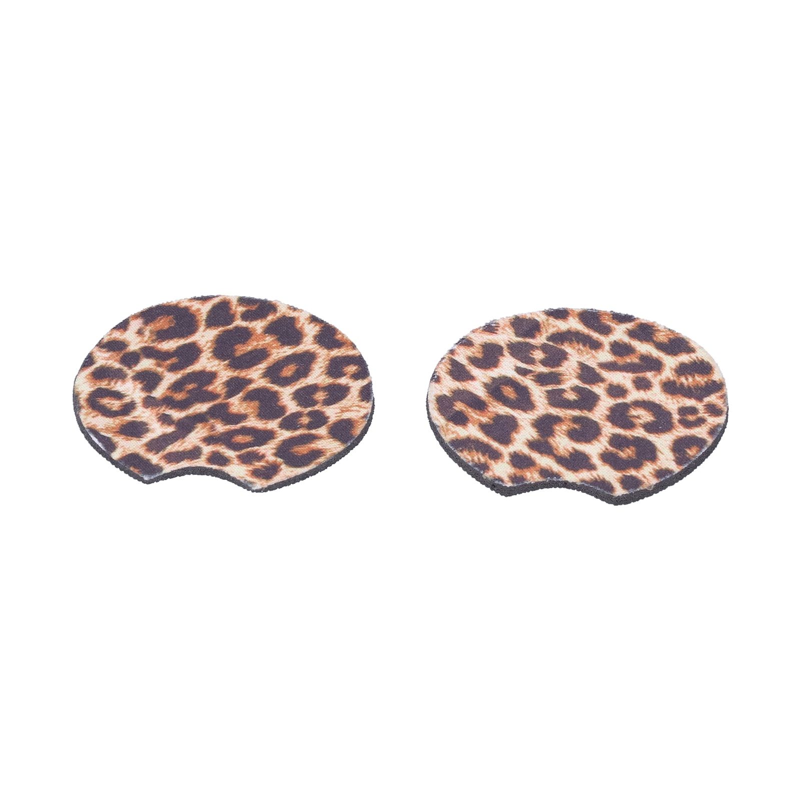 2Pcs Teacup Mat Waterproof Non Slip Car Coaster Neoprene Printed Cup Pad Protector view 2