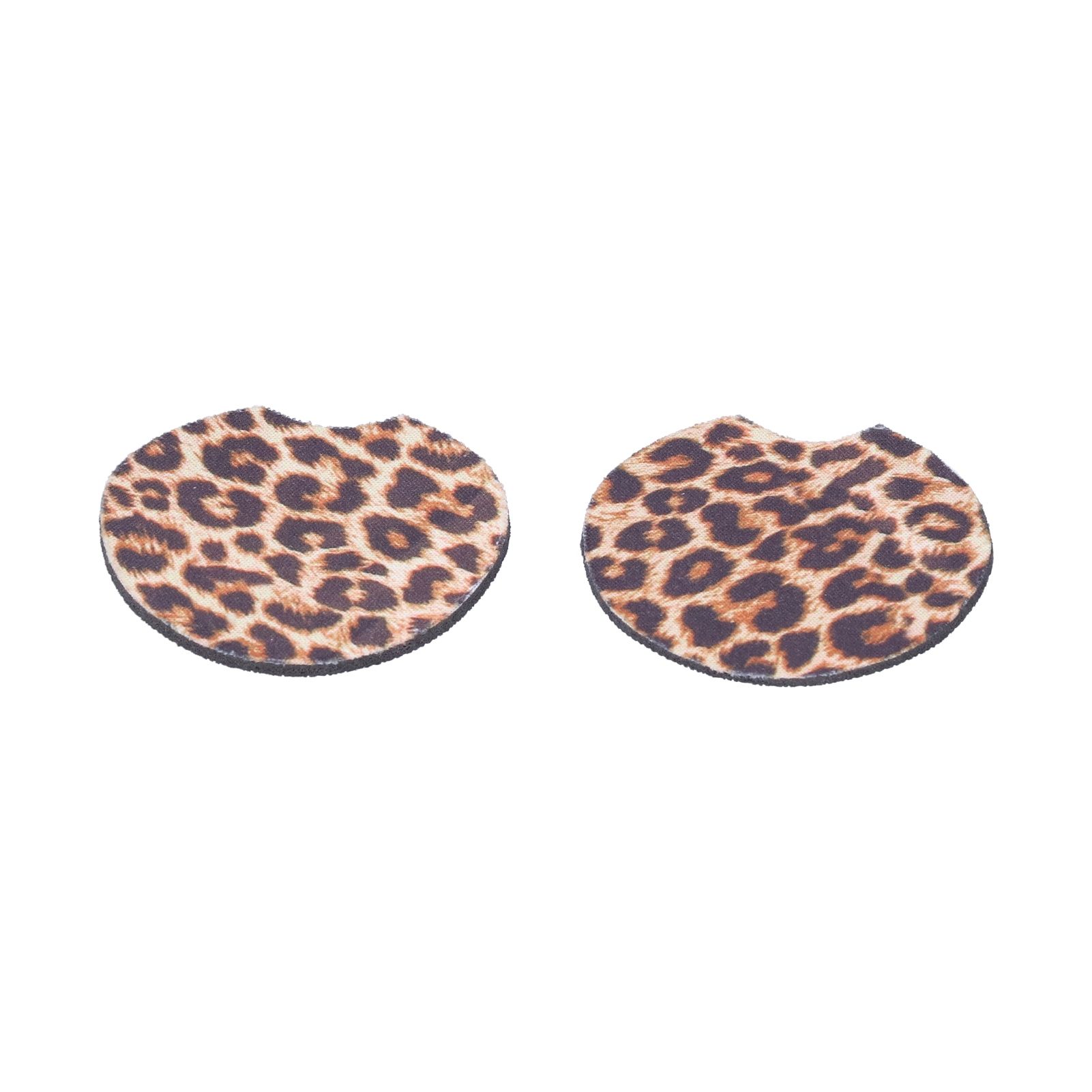 2Pcs Teacup Mat Waterproof Non Slip Car Coaster Neoprene Printed Cup Pad Protector view 6