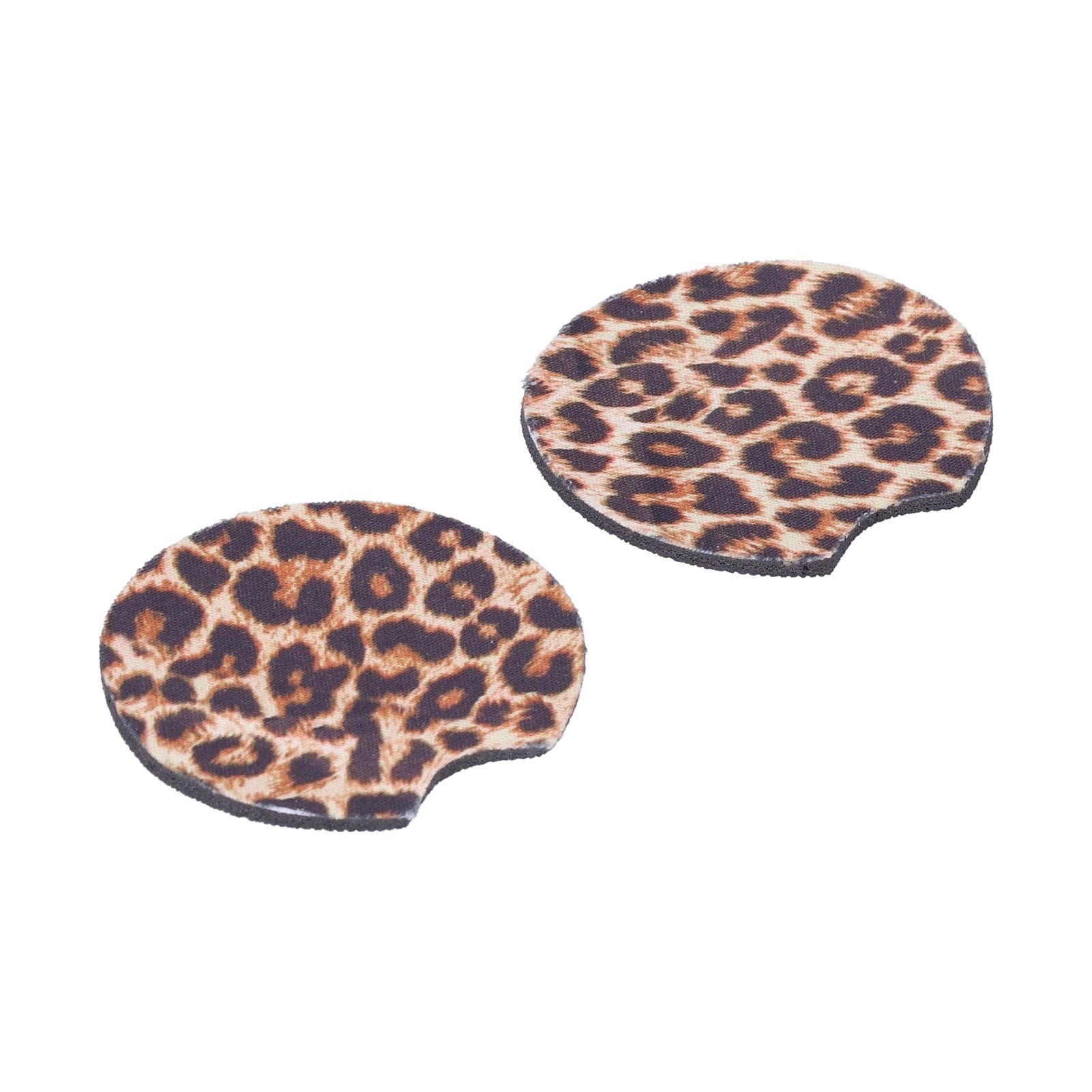 2Pcs Teacup Mat Waterproof Non Slip Car Coaster Neoprene Printed Cup Pad Protector view 8